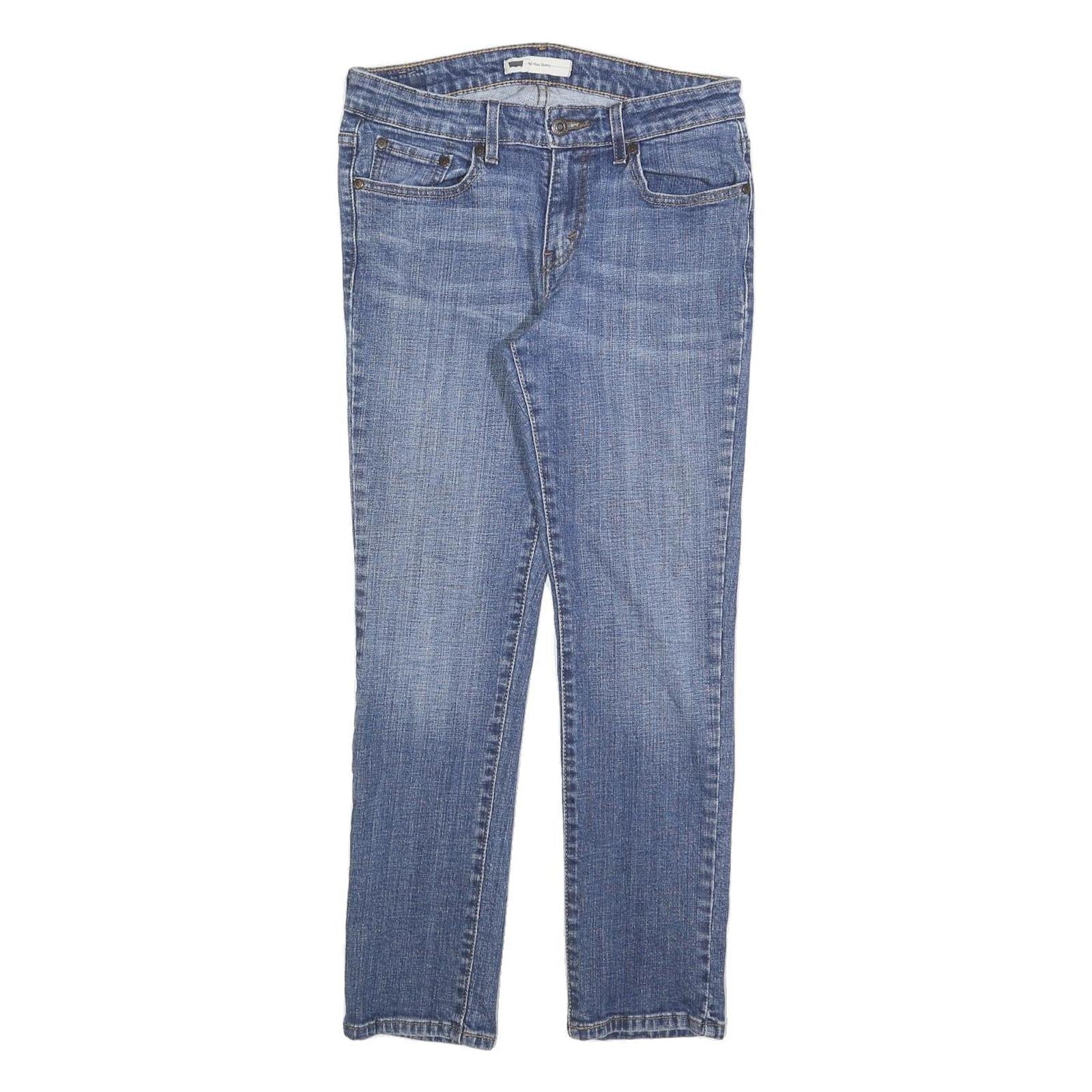 Buy LEVI'S Womens Slim Blue Denim Classic W28 L27 Zip Jeans Stretch Cotton Blend Refurbished - $41.59 LEVI'S Womens Slim Blue Denim Classic W28 L27 Zip Jeans Stretch Cotton Blend Refurbished - N/A refurbished available on Cerqular