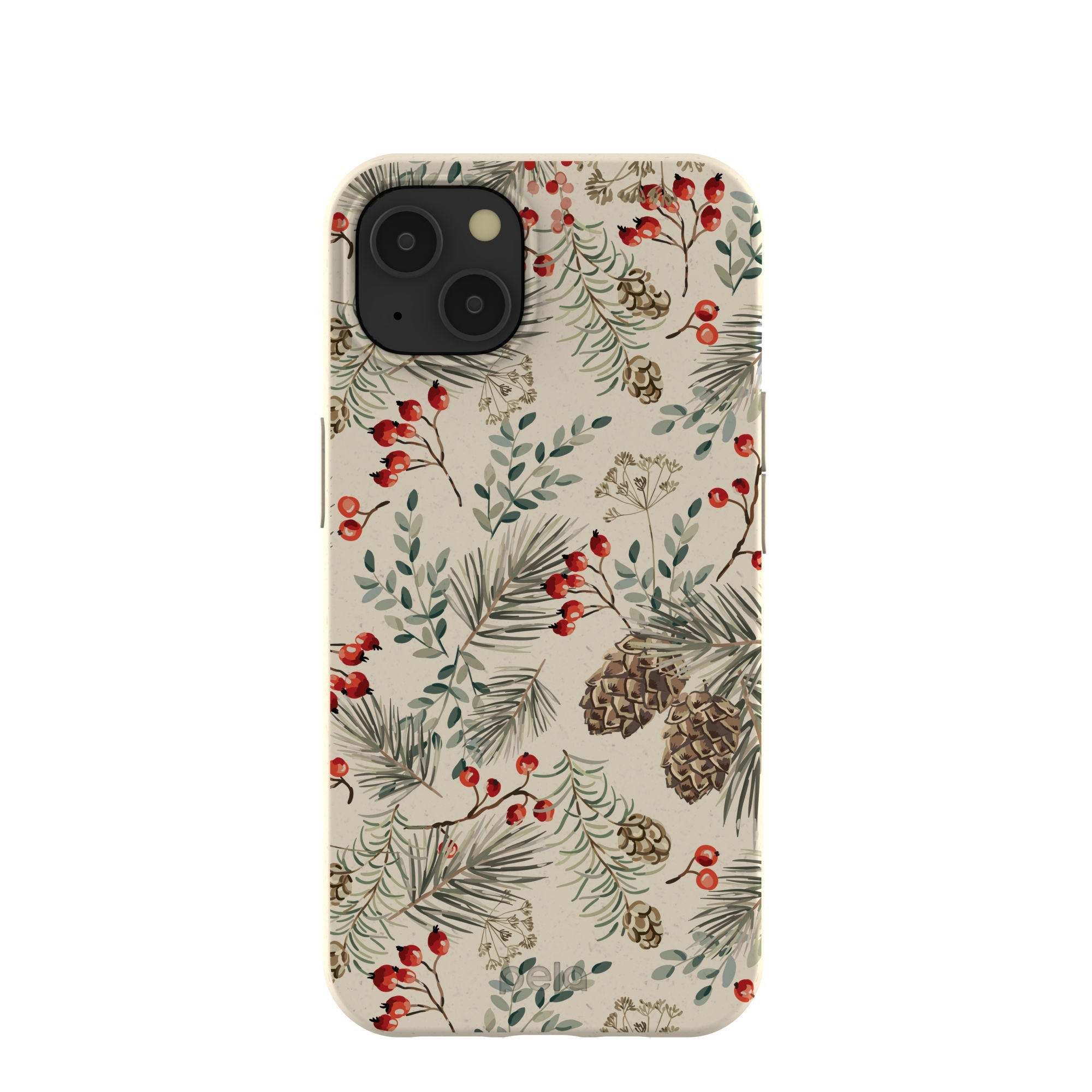 London Fog Winter Spice iPhone 13 Case Refurbished - Pela Case refurbished available on Cerqular
