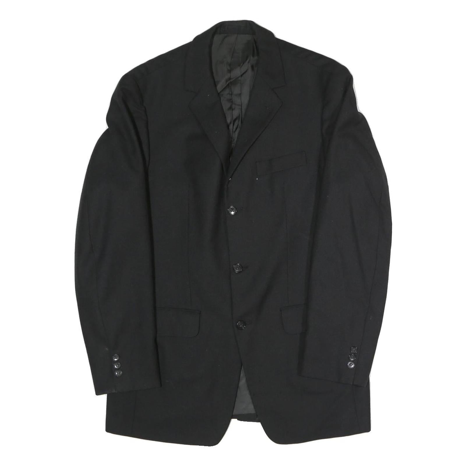 Buy Mens Black Classic Jacket S Polyester Blend Plain Button Closure Formal Refurbished - $32.49 Mens Black Classic Jacket S Polyester Blend Plain Button Closure Formal Refurbished - N/A refurbished available on Cerqular