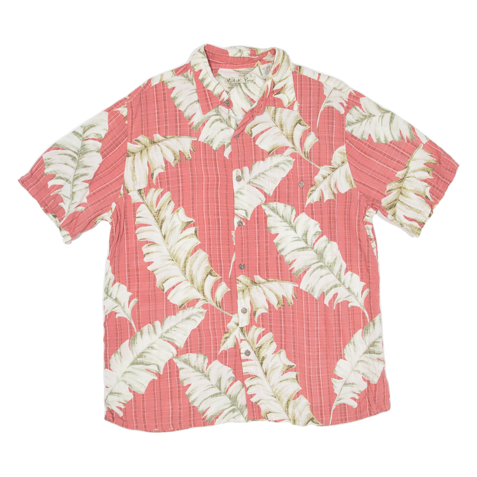 BATIK BAY Mens Hawaiian Shirt Red Floral L Refurbished - N/A refurbished available on Cerqular