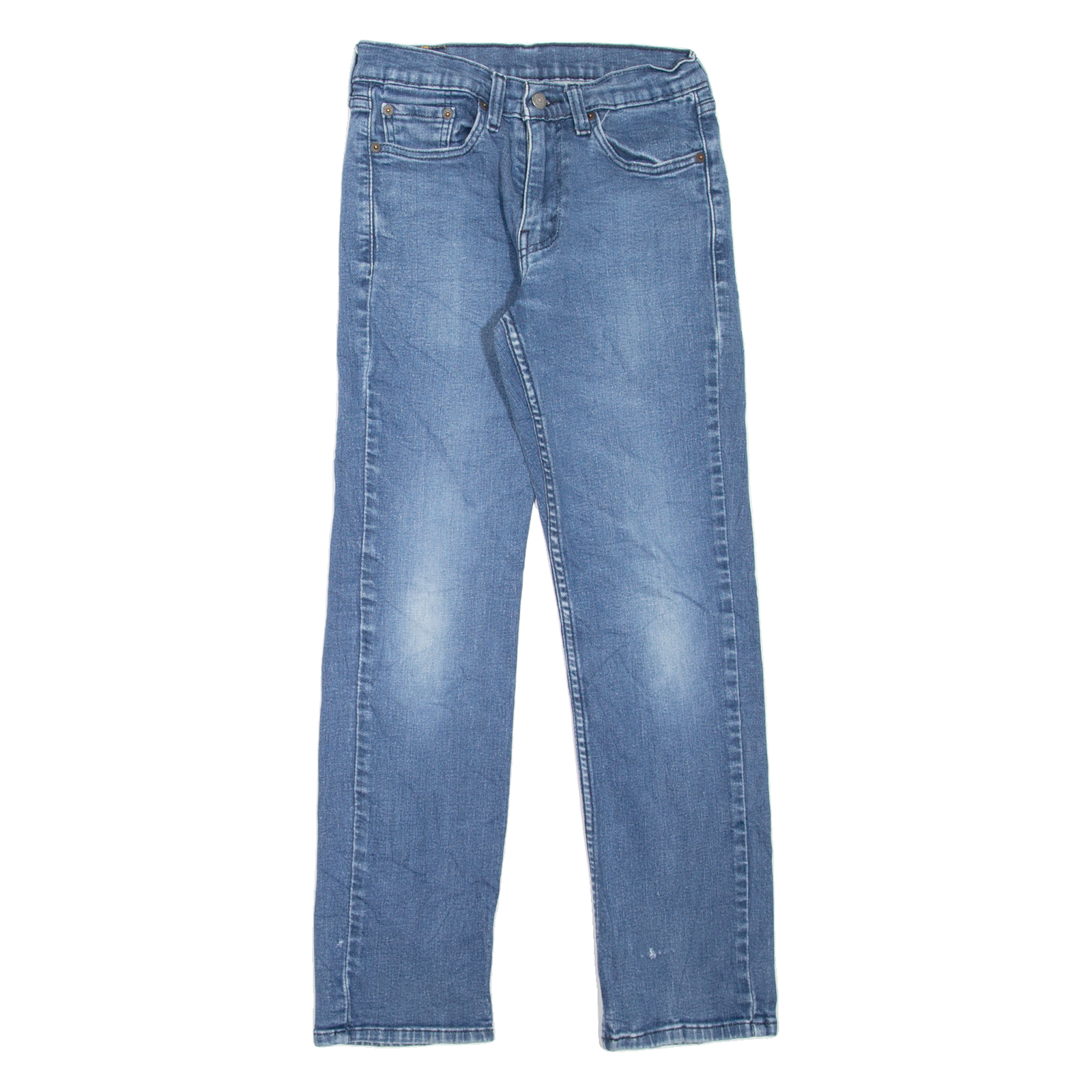LEVI'S 514 Jeans Mens Blue Slim Straight Stone Wash W28 L30 Refurbished - N/A refurbished available on Cerqular