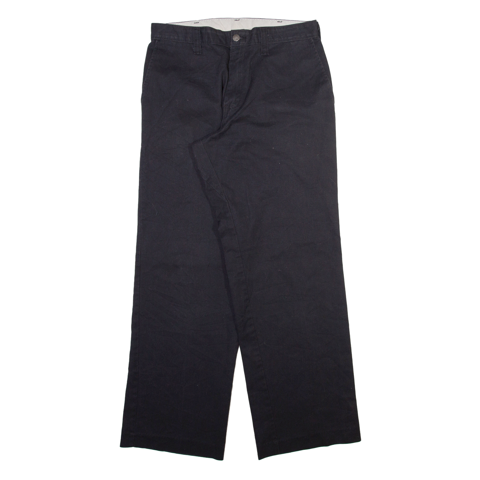 DICKIES Mens Trousers Black Regular Straight W32 L32 Refurbished - N/A refurbished available on Cerqular