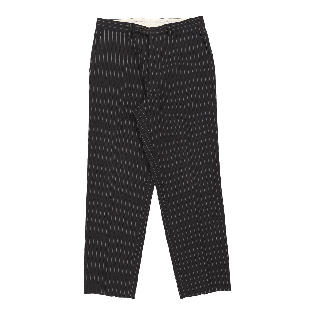 Buy Gianfranco Ferre Trousers - 31W UK 12 Black Cotton | Size: UK 12 Refurbished - $48.02 Gianfranco Ferre Trousers - 31W UK 12 Black Cotton | Size: UK 12 Refurbished - N/A (Preloved Designer is not a specific brand, it refurbished available on Cerqular