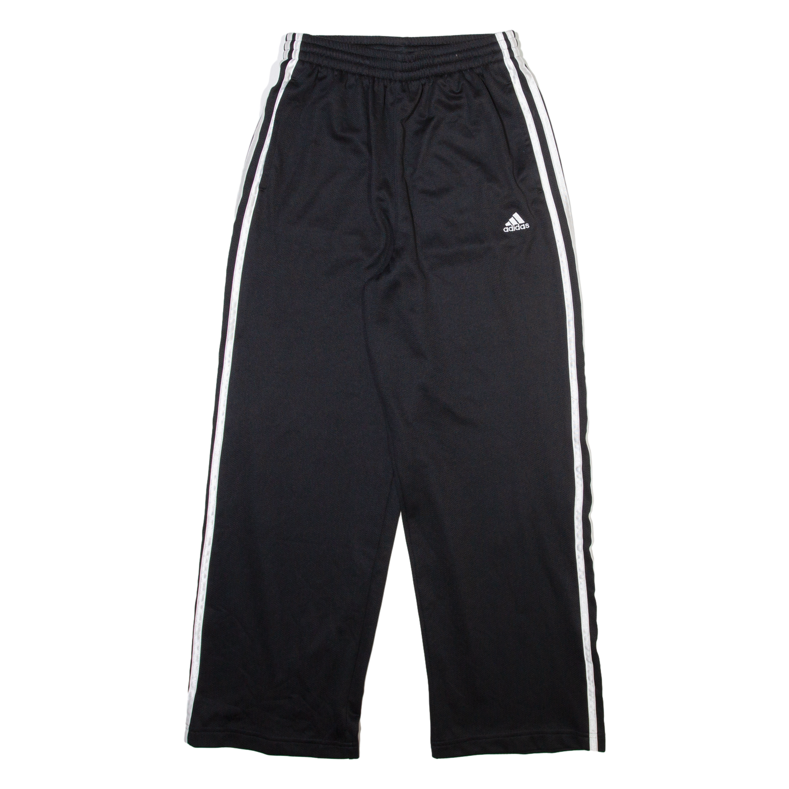 ADIDAS Womens Track Pants Black Straight L W24 L26 Refurbished - N/A refurbished available on Cerqular