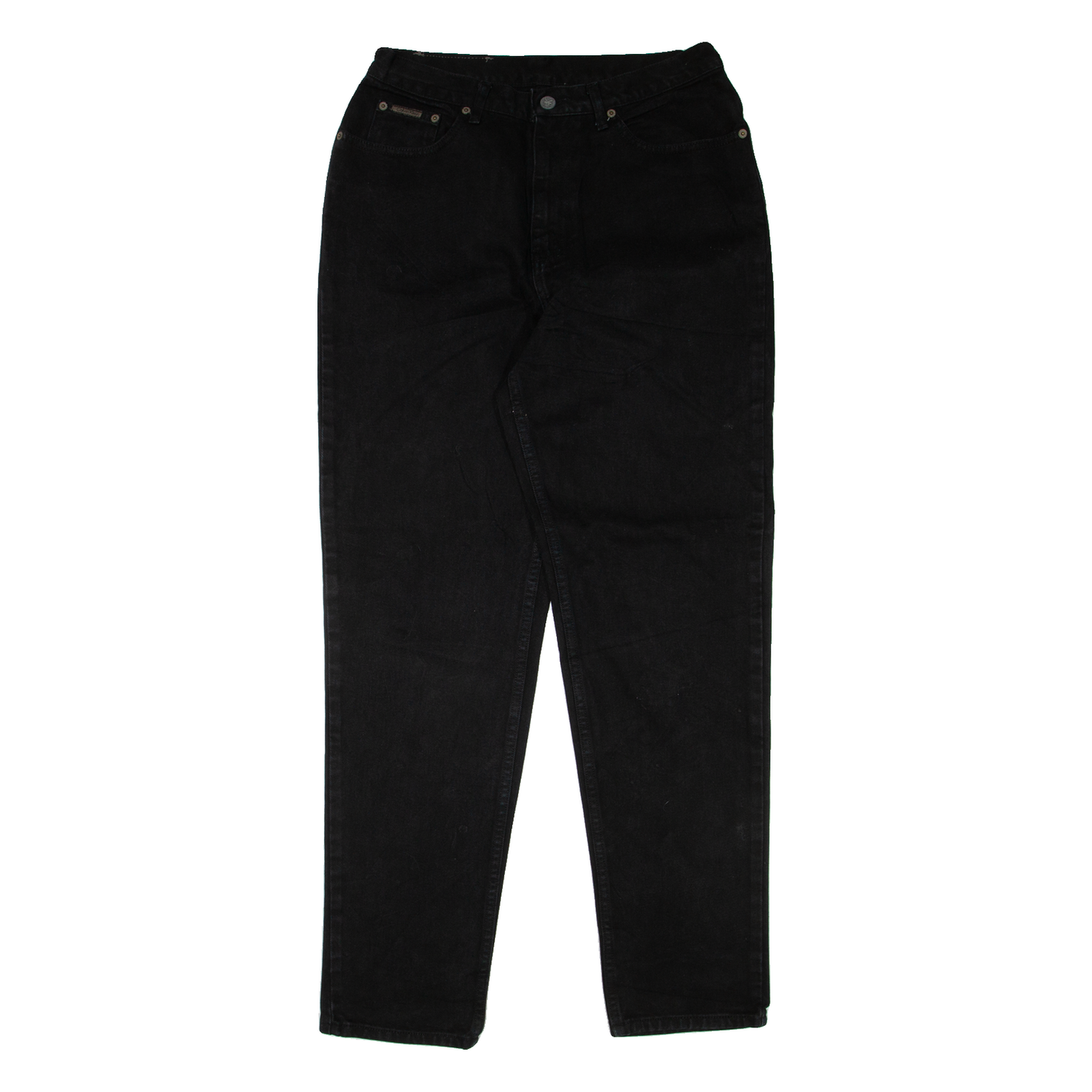CALVIN KLEIN JEANS Missy Womens Jeans Black Regular Mom W30 L32 Refurbished - N/A refurbished available on Cerqular