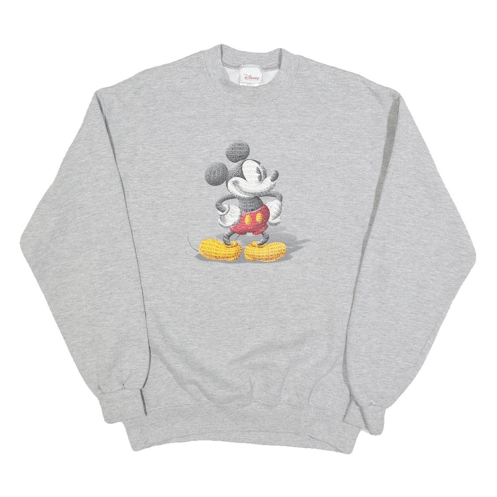 Buy DISNEY Womens Grey Mickey Mouse Crew Neck M Cotton Blend Sweatshirt Refurbished - $33.79 DISNEY Womens Grey Mickey Mouse Crew Neck M Cotton Blend Sweatshirt Refurbished - N/A refurbished available on Cerqular