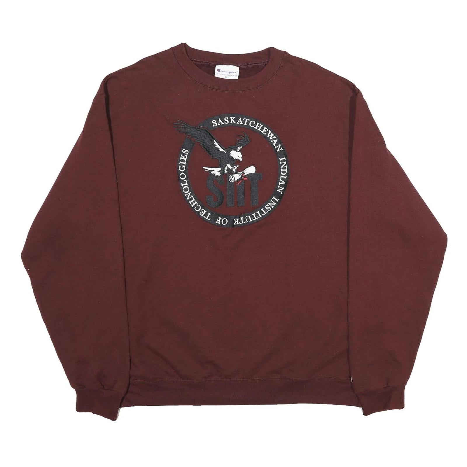 Buy CHAMPION Mens Maroon Saskatchewan Indian Institute Sweatshirt Crew Neck XL Refurbished - $29.89 CHAMPION Mens Maroon Saskatchewan Indian Institute Sweatshirt Crew Neck XL Refurbished - N/A refurbished available on Cerqular