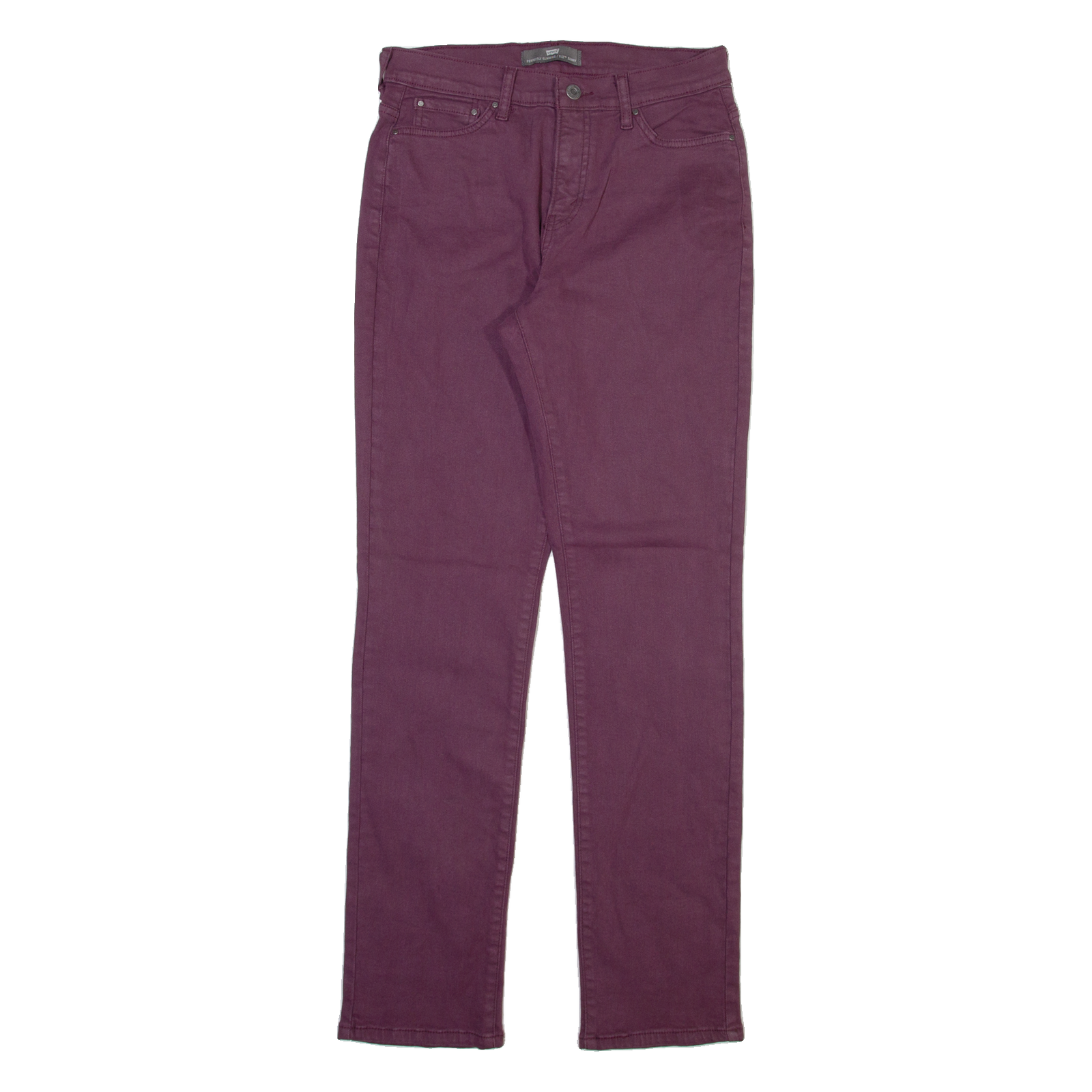 LEVI'S 512 Womens Jeans Maroon Slim Skinny W28 L31 Refurbished - N/A refurbished available on Cerqular