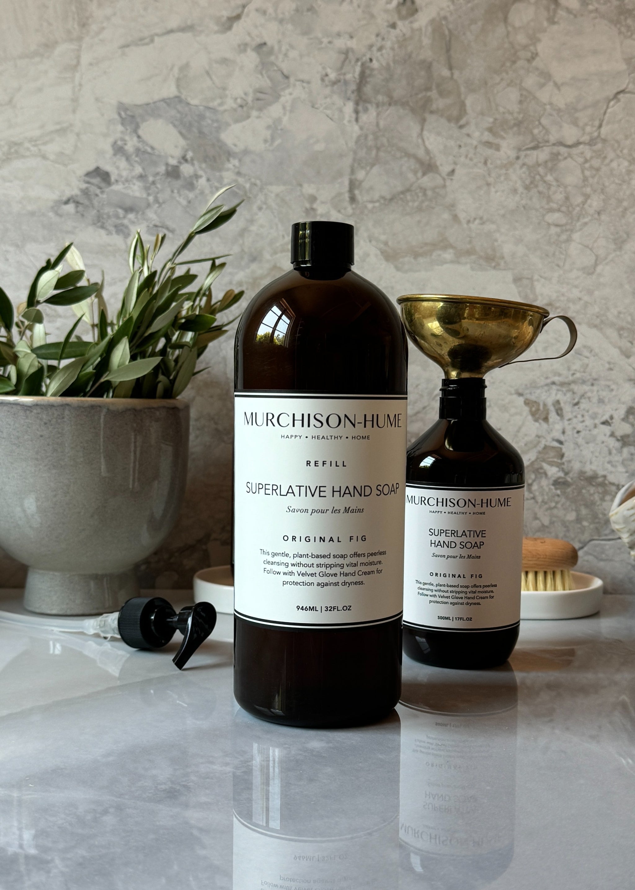 Superlative Hand Soap Refill | Scent: Australian White Grapefruit | Size: 32oz PET Bottle Refurbished - Murchison-Hume refurbished available on Cerqular
