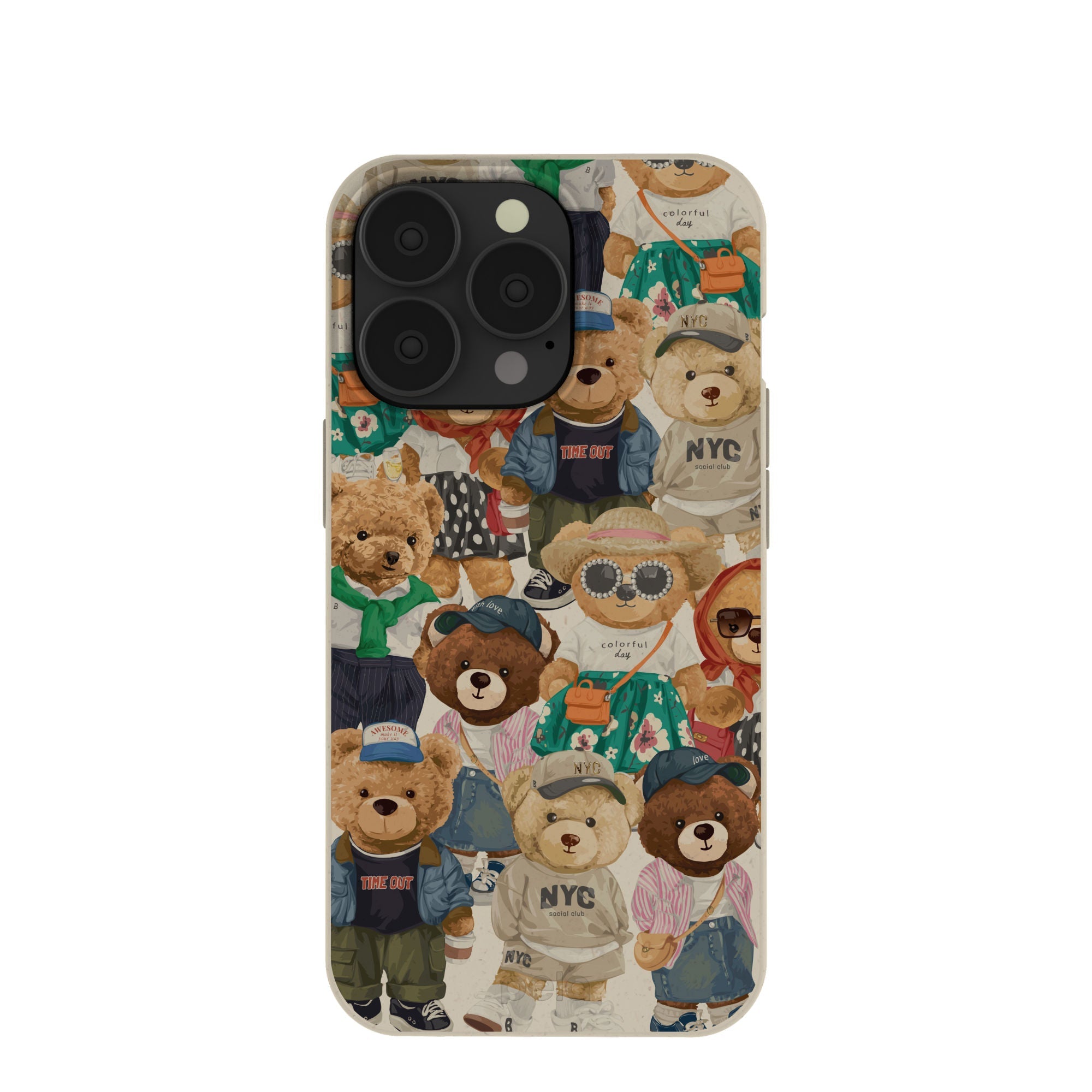 London Fog Unbearably Cute iPhone 13 Pro Case Refurbished - Pela Case refurbished available on Cerqular