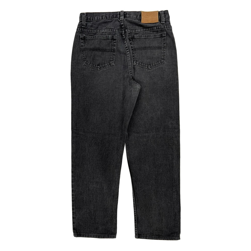 Age 12 Ralph Lauren Jeans - 31W 28L Grey Cotton Refurbished - Thrifted (note: this is a term often used to describe second- refurbished available on Cerqular