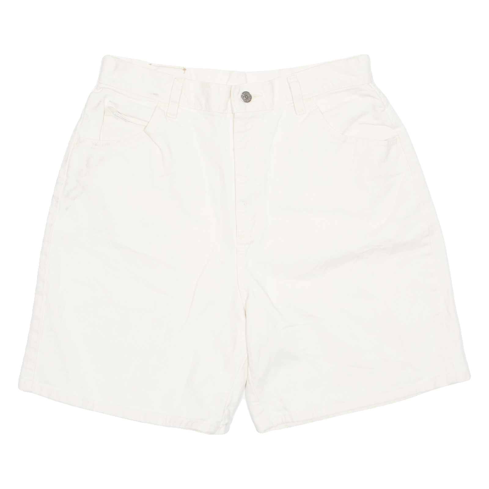 LEE Denim Womens Chino Shorts Cream L W31 Refurbished - N/A refurbished available on Cerqular