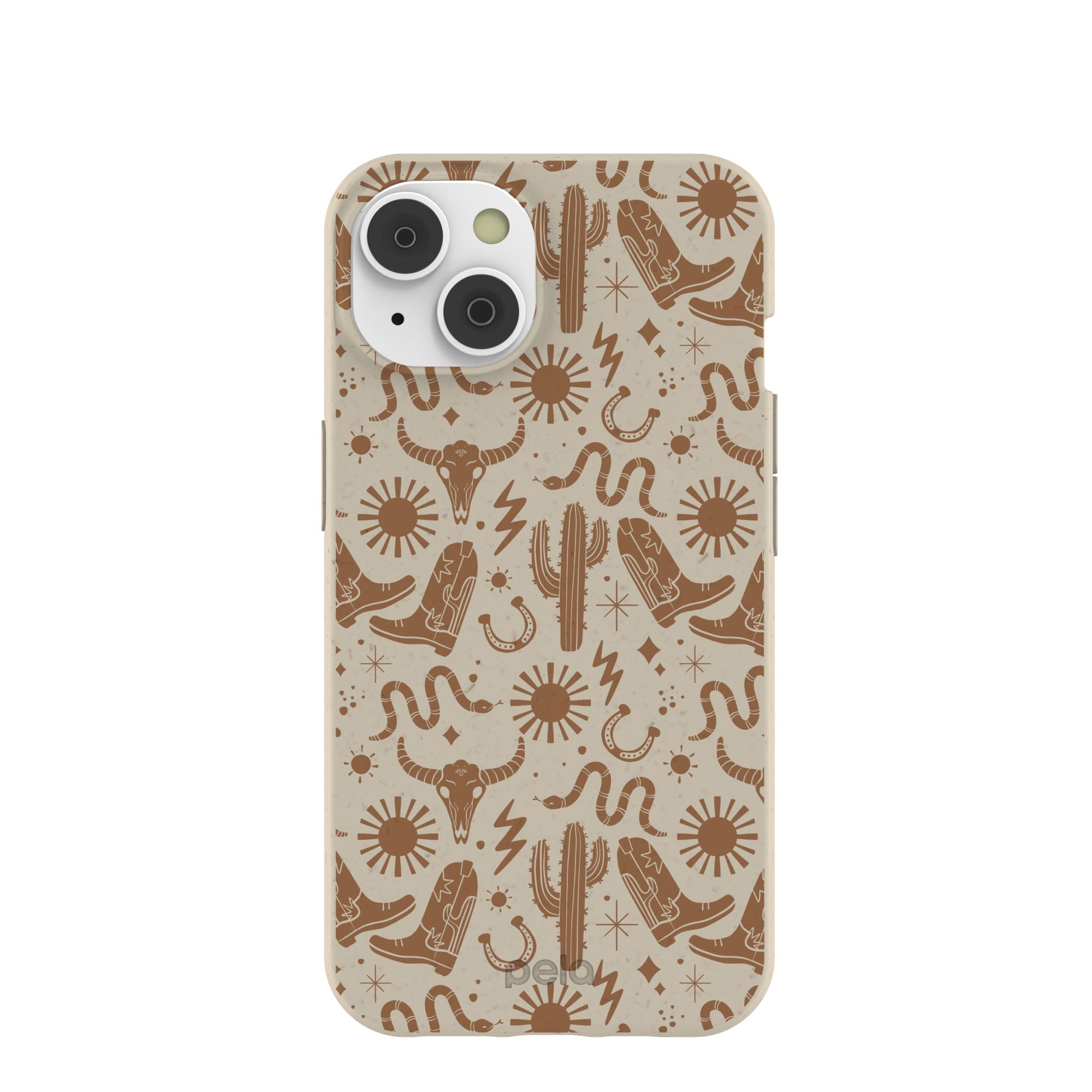 London Fog Wild West iPhone 14/16e Case Refurbished - Pela Case refurbished available on Cerqular