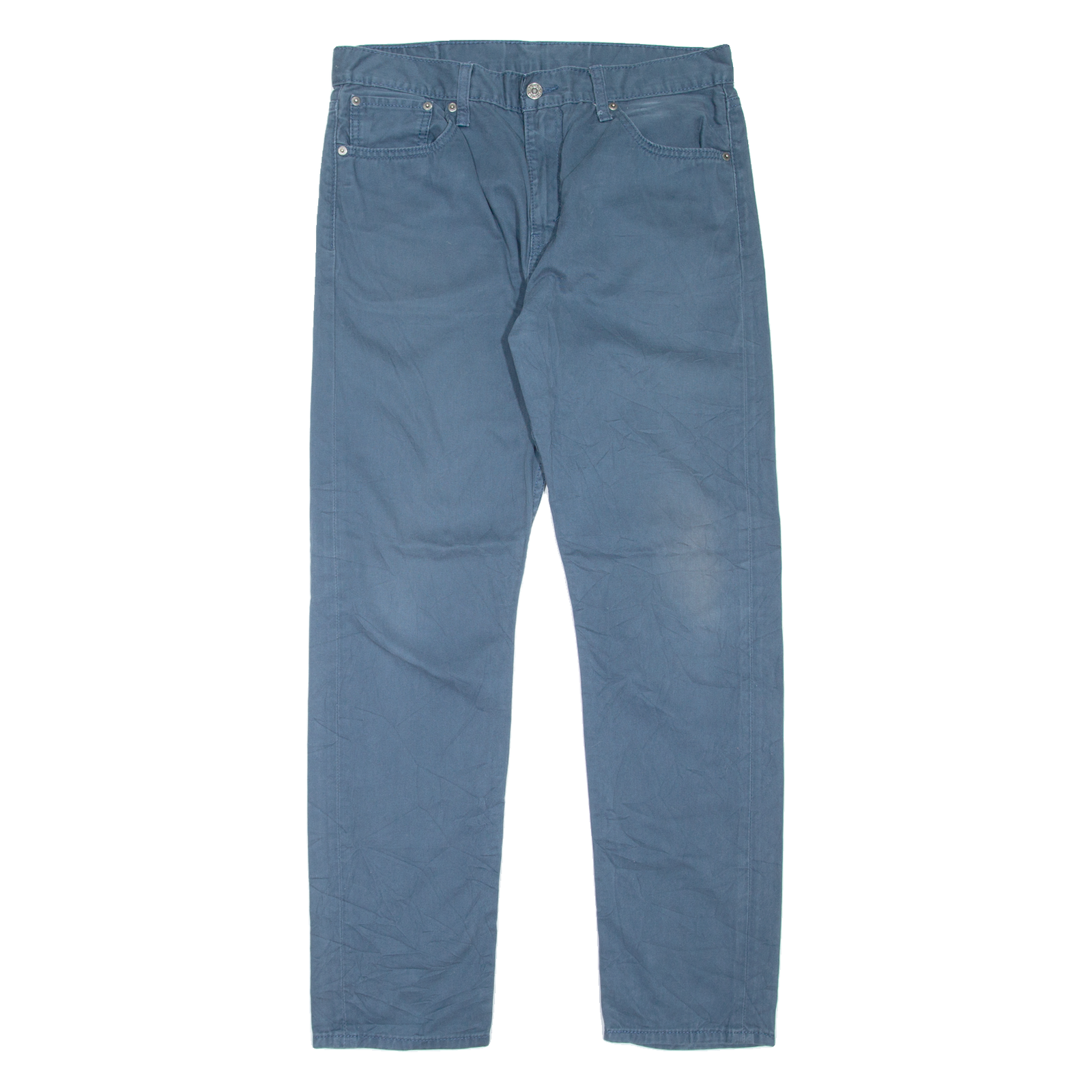 LEVI'S 508 Mens Trousers Blue Regular Tapered W33 L32 Refurbished - N/A refurbished available on Cerqular