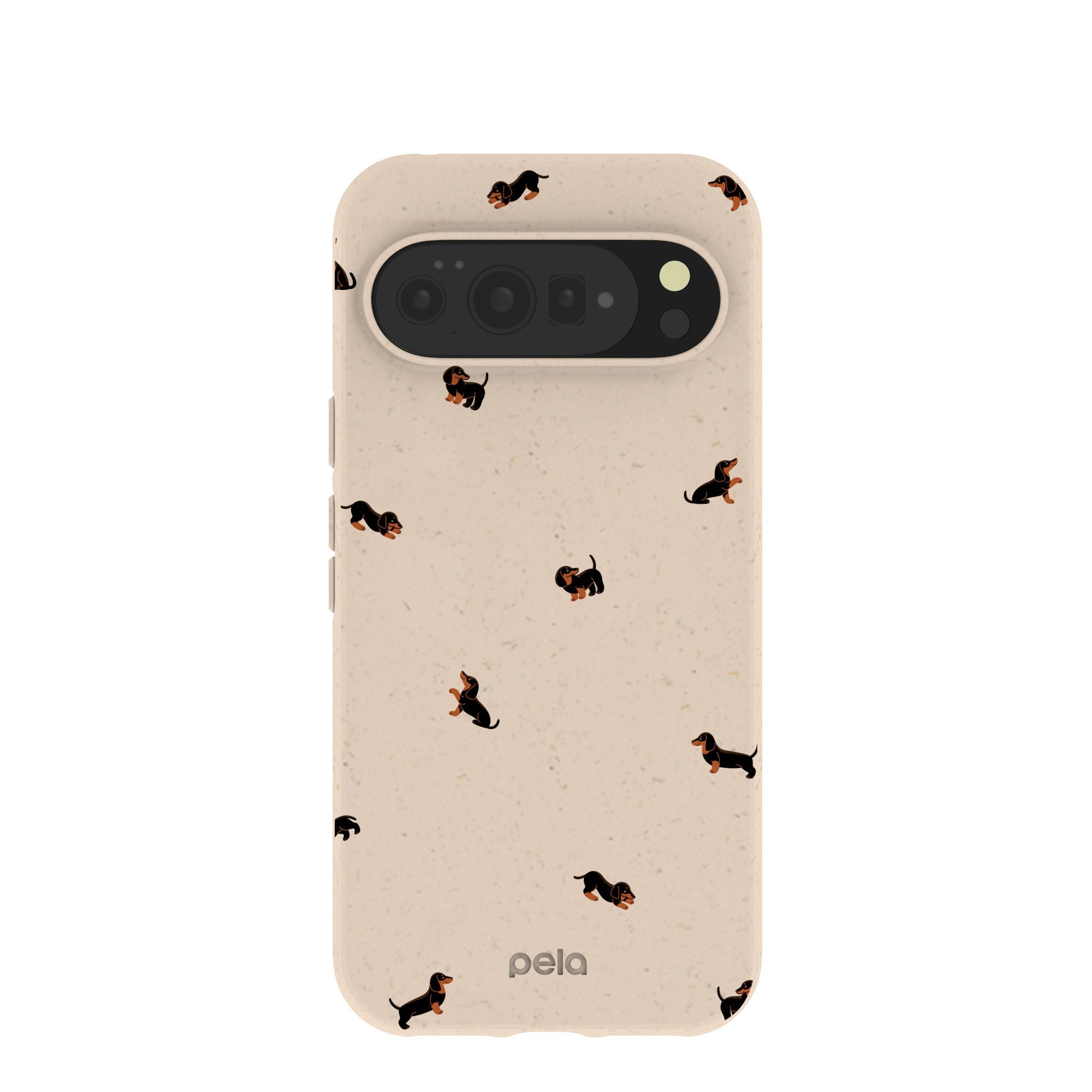 Seashell Lil Dachshunds Google Pixel 10 Pro XL Case Refurbished - Pela Case refurbished available on Cerqular