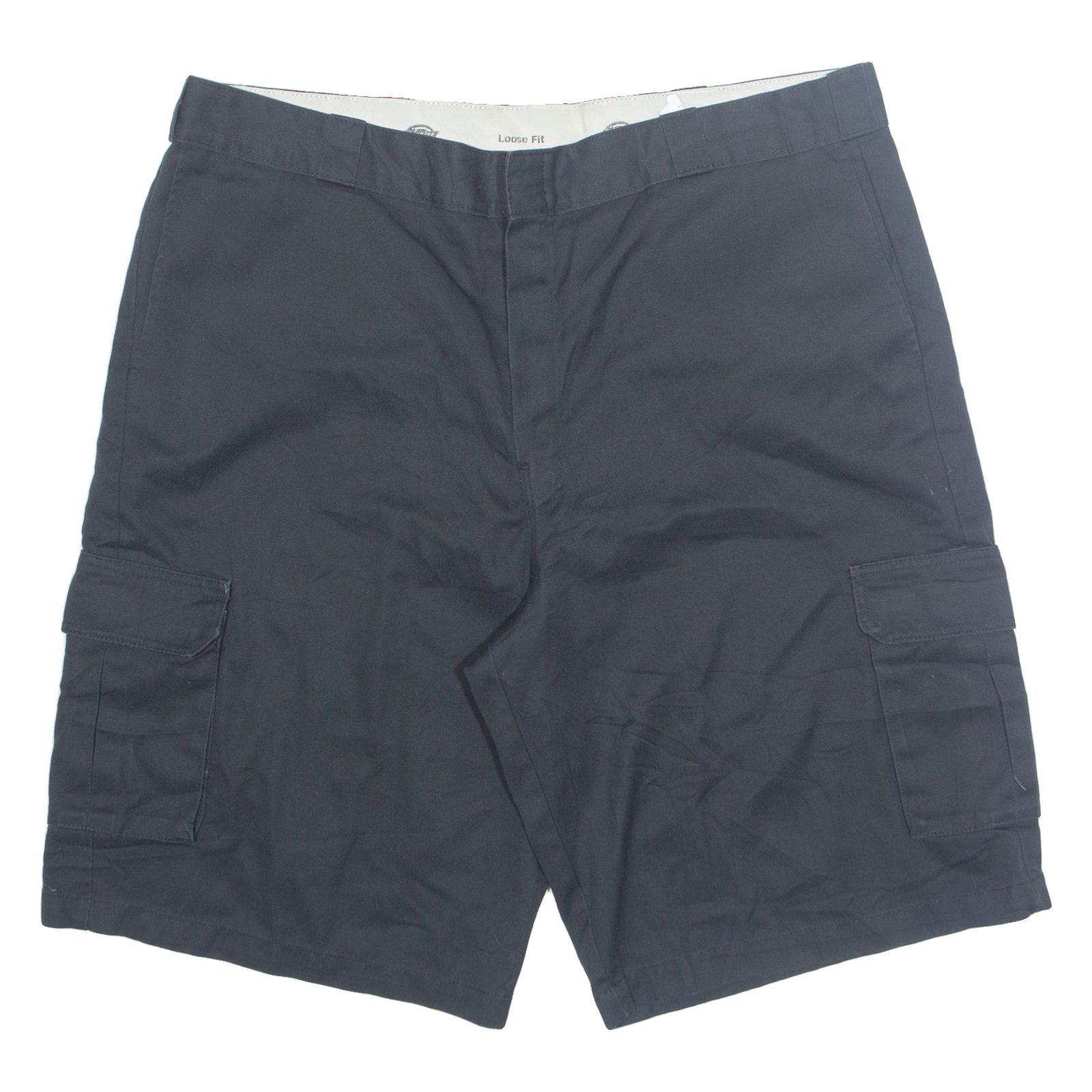 DICKIES Mens Workwear Shorts Black Loose 2XL W44 Refurbished - N/A refurbished available on Cerqular