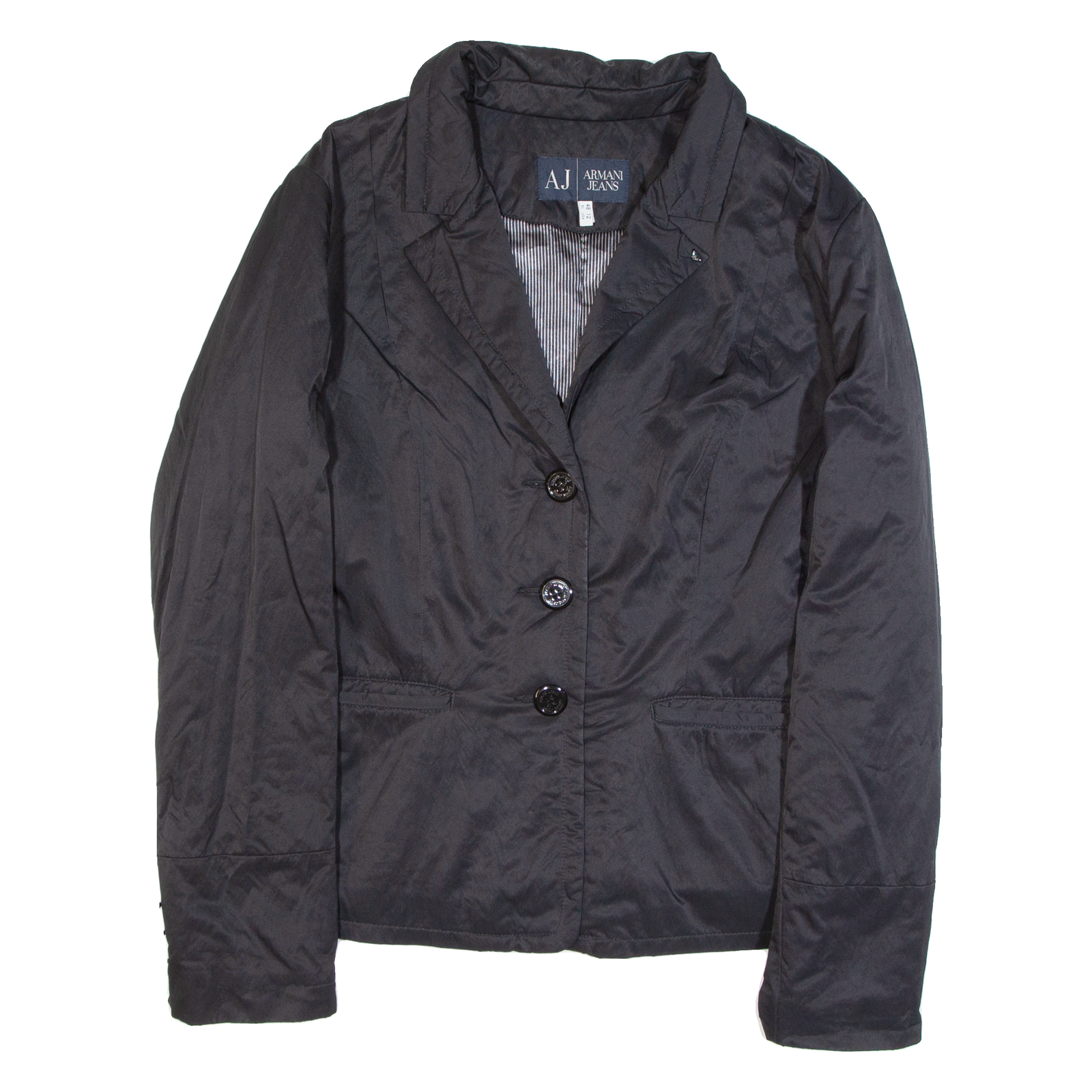 Buy ARMANI JEANS Insulated Womens Blazer Jacket Black L Refurbished - $44.45 ARMANI JEANS Insulated Womens Blazer Jacket Black L Refurbished - N/A refurbished available on Cerqular