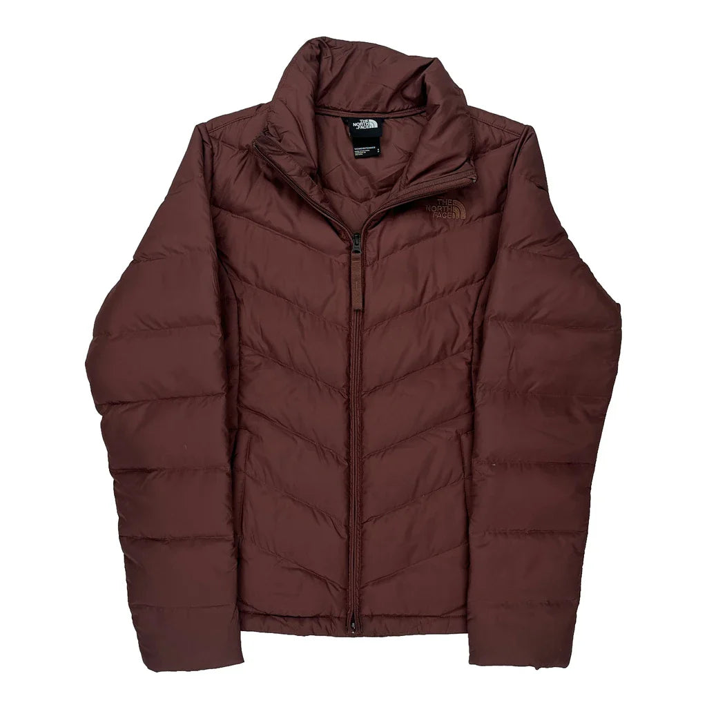 550 Fill The North Face Puffer - Small Brown Polyester Refurbished - Thrifted (note: this is a term often used to describe second- refurbished available on Cerqular