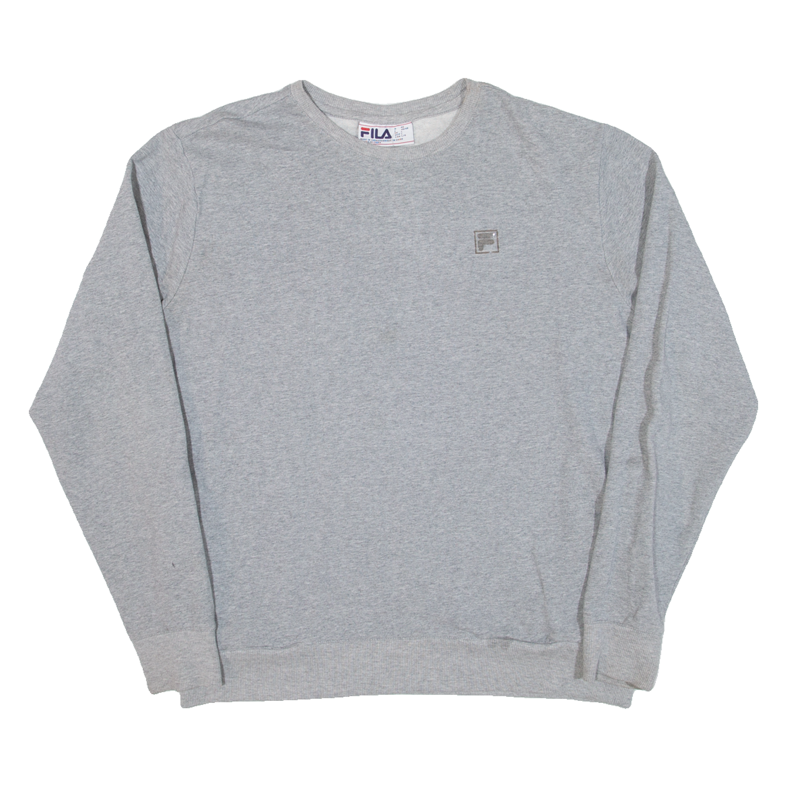 FILA Mens Sweatshirt Grey L Refurbished - N/A refurbished available on Cerqular