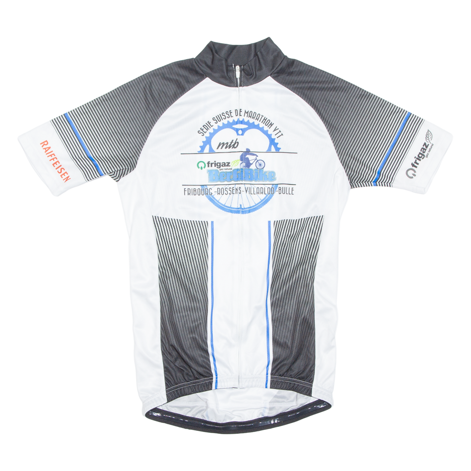 Cycling Mens Jersey White 1/2 Zip S Refurbished - N/A refurbished available on Cerqular