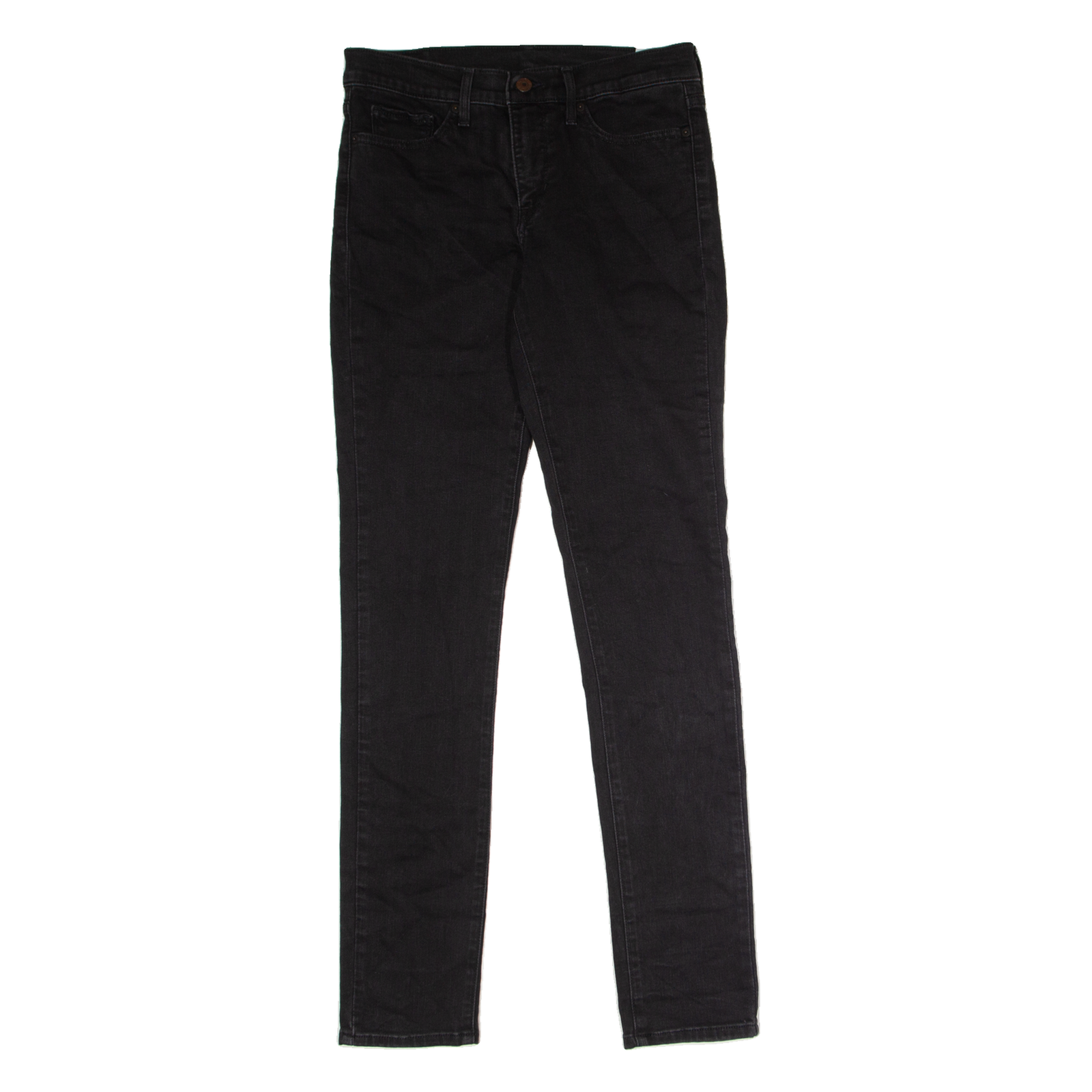 LEVI'S Womens Jeans Black Regular Skinny W28 L32 Refurbished - N/A refurbished available on Cerqular