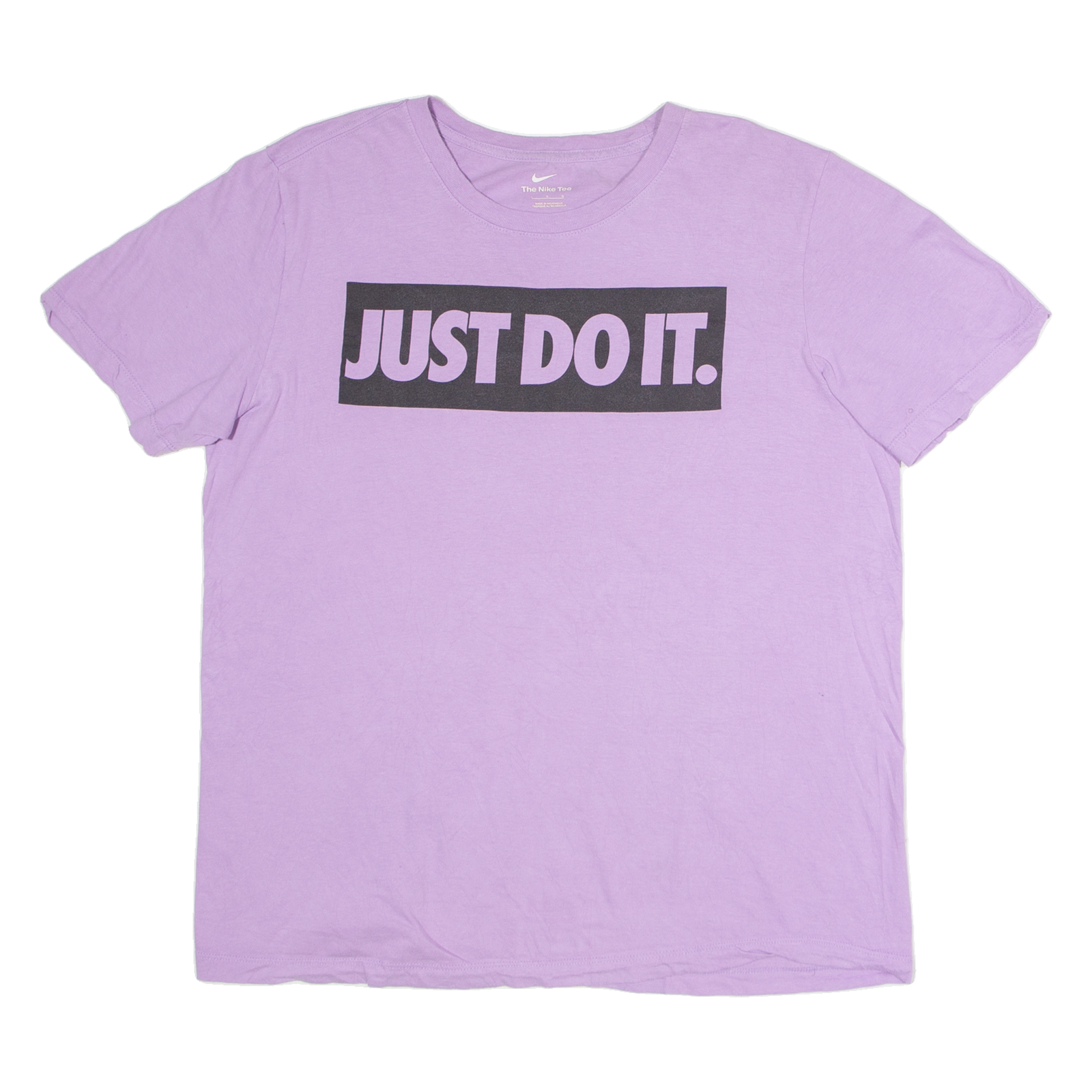 NIKE Mens T-Shirt Purple L Refurbished - N/A refurbished available on Cerqular