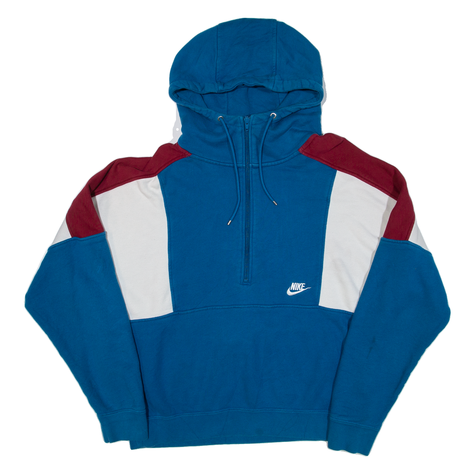 NIKE Womens Blue Hoodie M Refurbished - N/A refurbished available on Cerqular