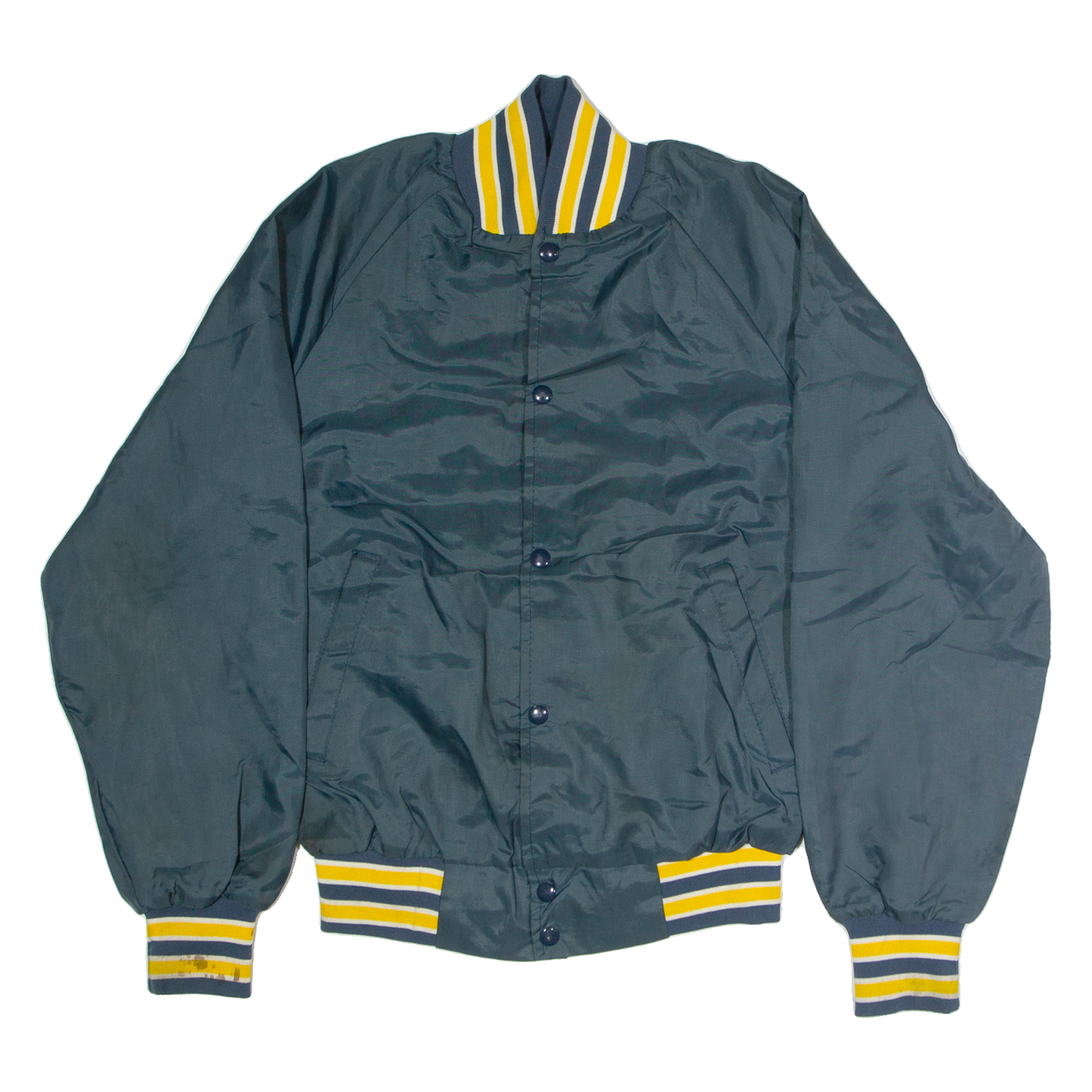 WESTARK Mens Bomber Jacket Blue Nylon 90s USA XS Refurbished - N/A refurbished available on Cerqular
