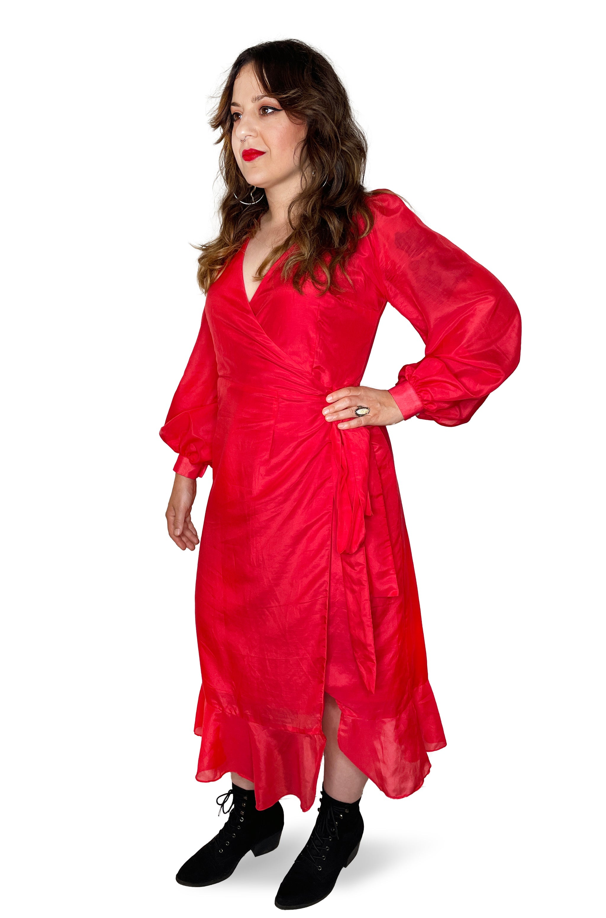 Queen Kate Dress (Silk) - Last Few | Size: XL Refurbished - N/A (I could not find a well-known brand by this name refurbished available on Cerqular