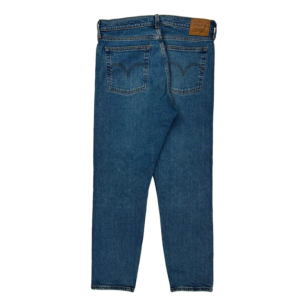 Levis Jeans - 32W UK 12 Blue Denim Refurbished - Thrifted (note: this is a term often used to describe second- refurbished available on Cerqular