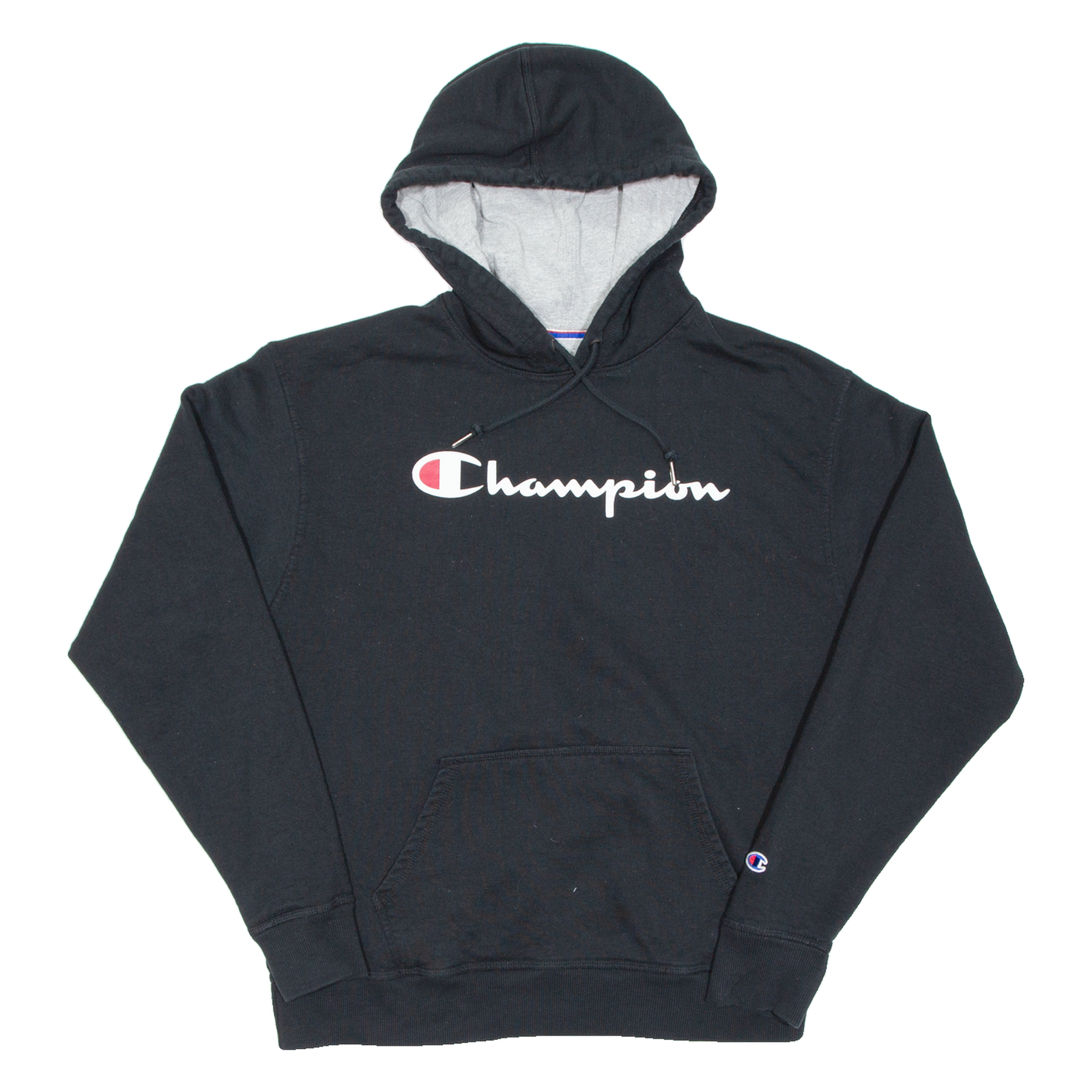 CHAMPION Mens Black Hoodie L Refurbished - N/A refurbished available on Cerqular