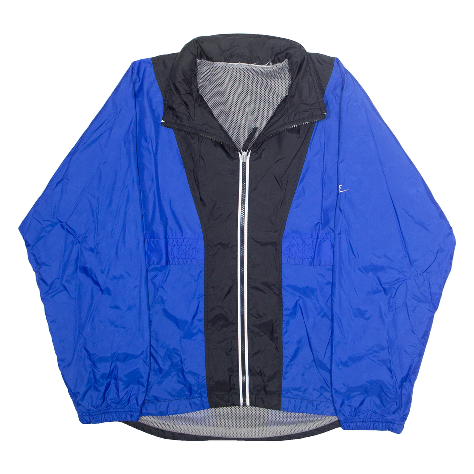 NIKE Mens Track Jacket Blue L Refurbished - N/A refurbished available on Cerqular