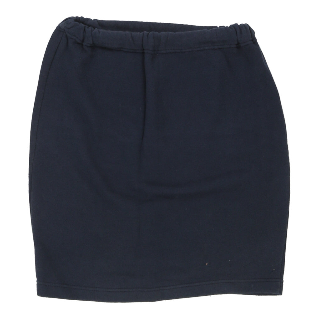 Iceberg Skirt - Medium Navy Cotton Blend Refurbished - Thrifted (note: this is a term often used to describe second- refurbished available on Cerqular
