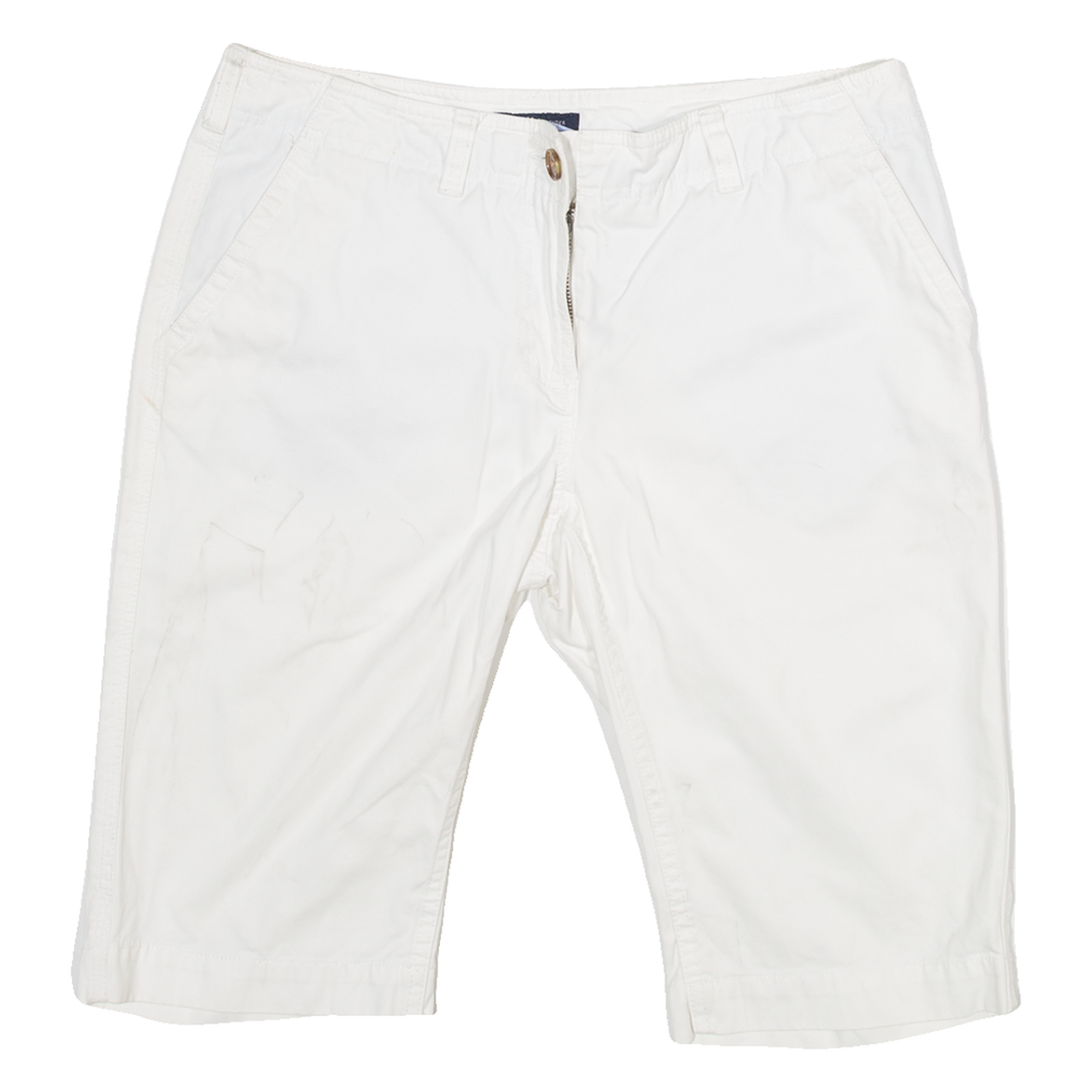 TOMMY HILFIGER Womens Pedal Pushers Shorts White UK 6 W30 Refurbished - N/A refurbished available on Cerqular