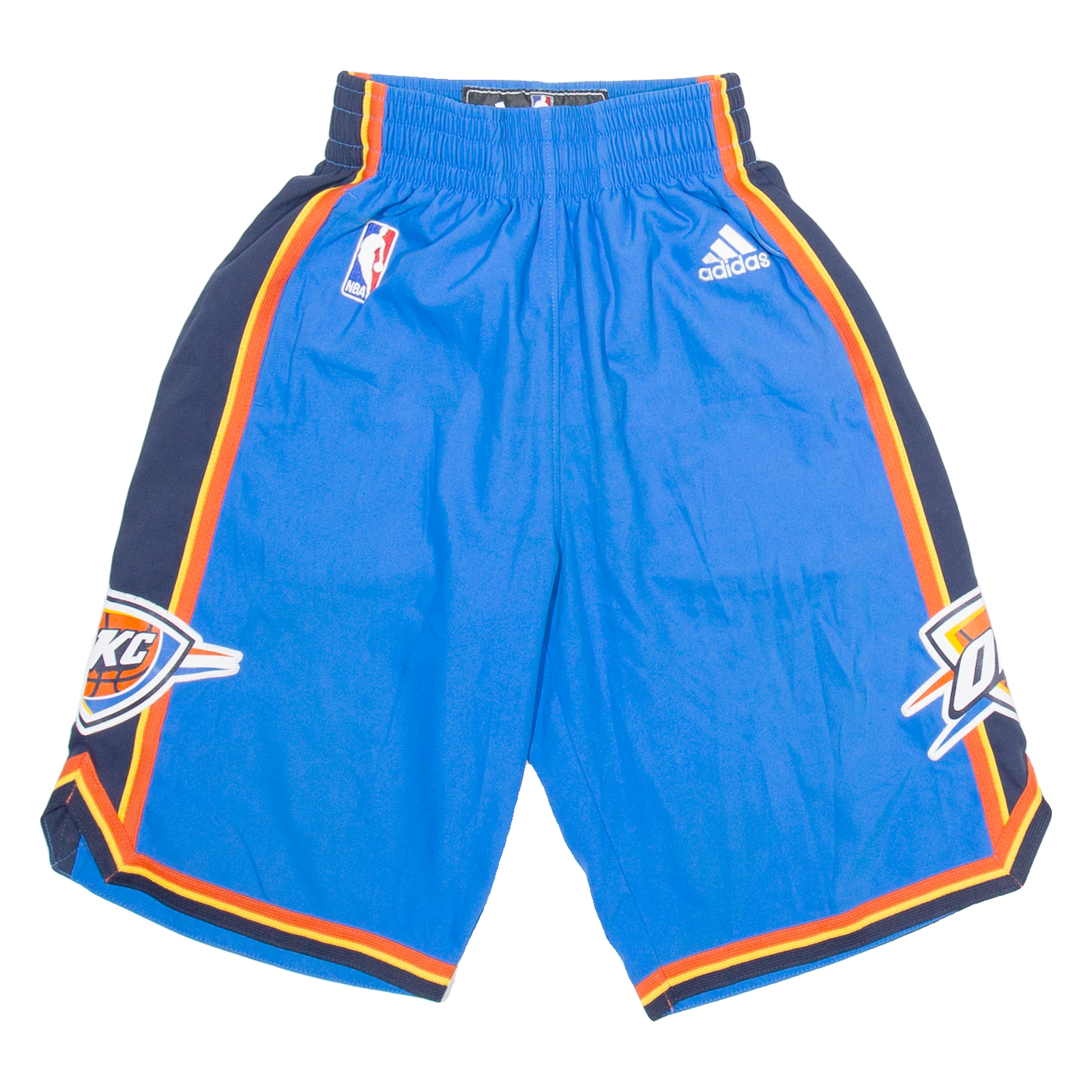 ADIDAS Oklahoma City Thunder Mens Sports Shorts Blue XXS W22 Refurbished - N/A refurbished available on Cerqular