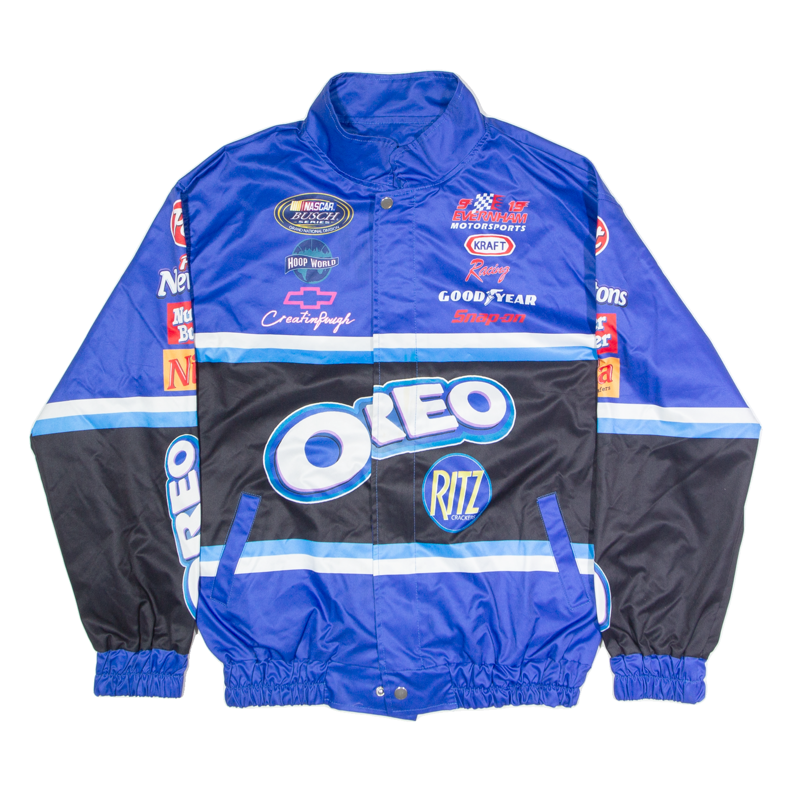 Racing Nascar Mens Jacket Blue USA L Refurbished - N/A refurbished available on Cerqular