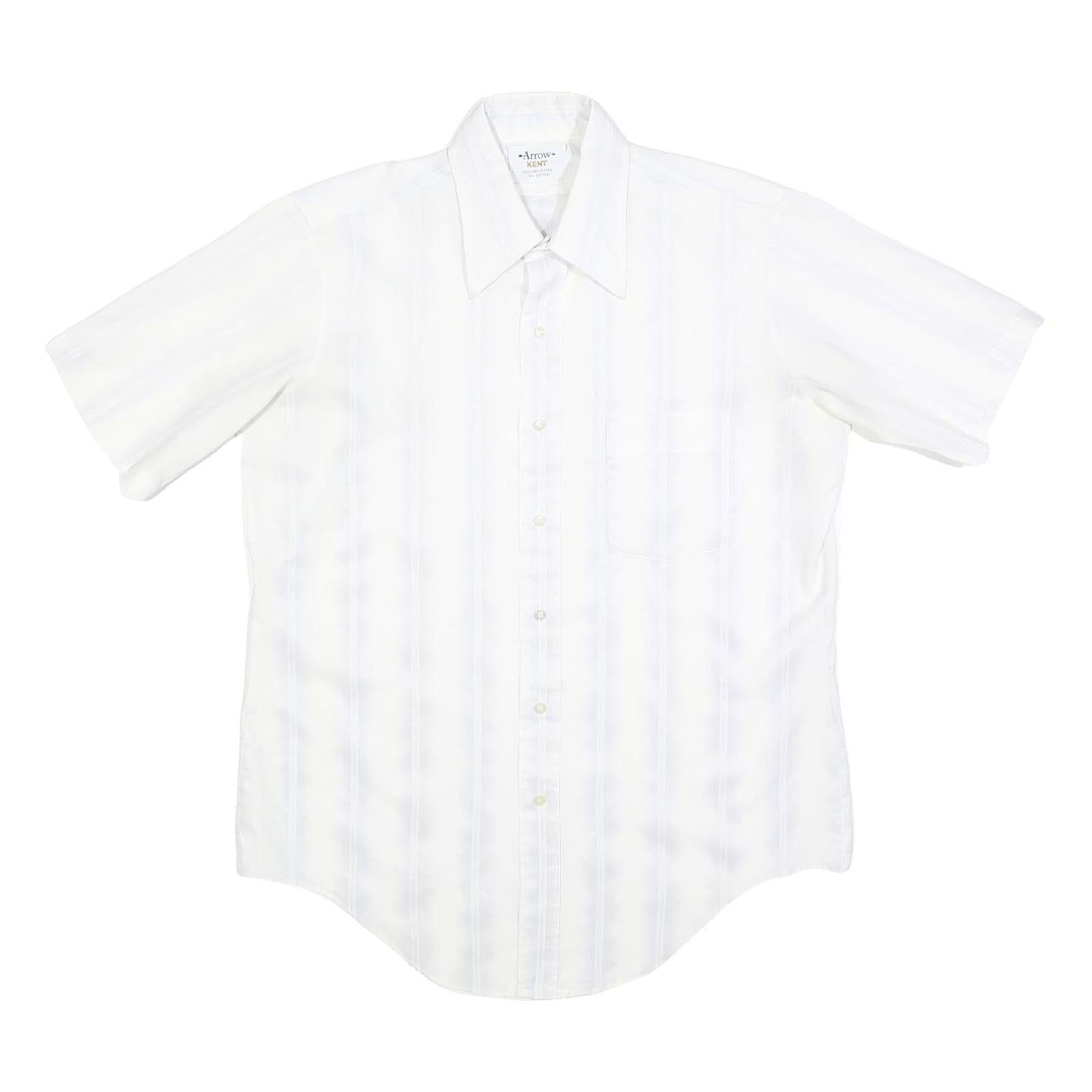 Buy ARROW Mens White Polyester Blend Shirt Kent M Classic Button Long Sleeve Refurbished - $16.89 ARROW Mens White Polyester Blend Shirt Kent M Classic Button Long Sleeve Refurbished - N/A refurbished available on Cerqular