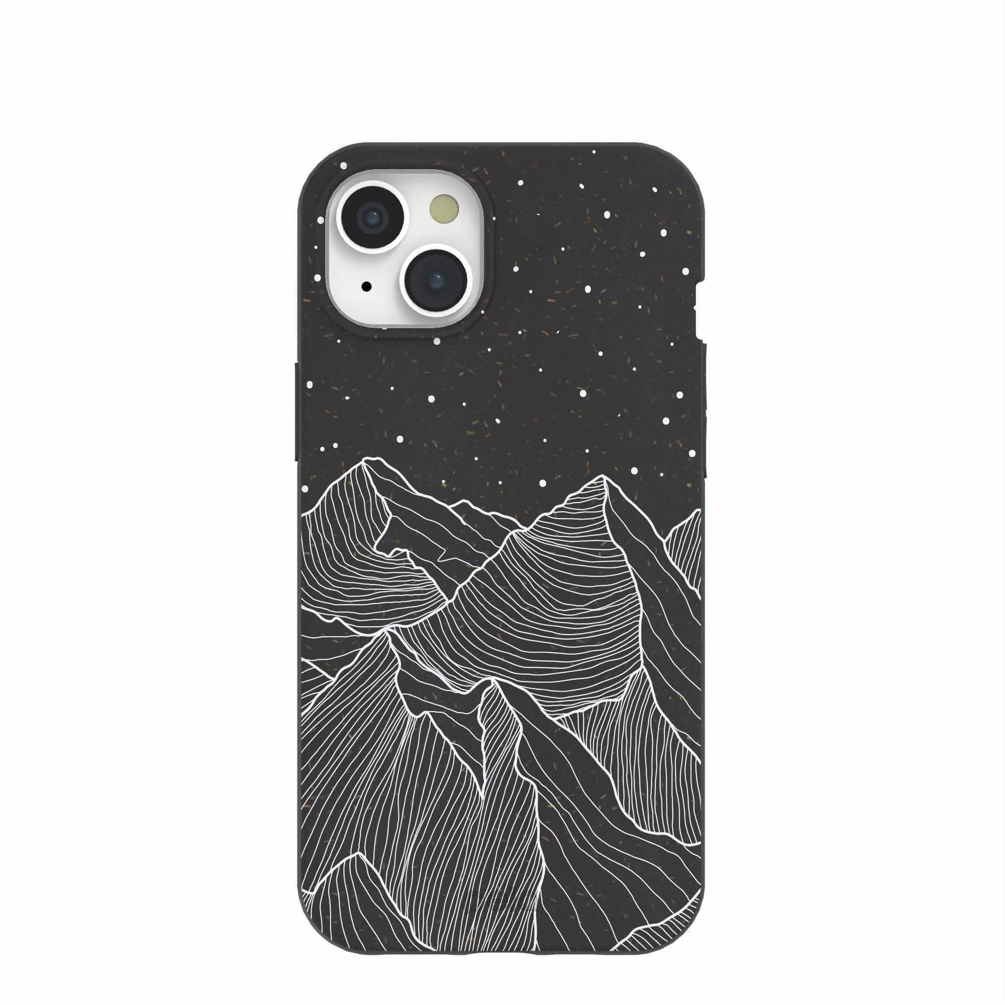 Black Night Panorama iPhone 15 Plus Case Refurbished - Pela Case refurbished available on Cerqular