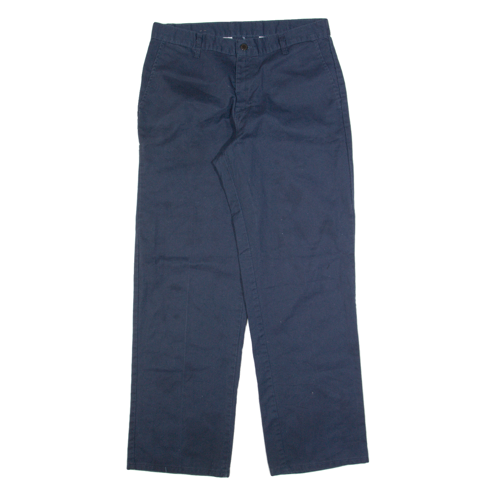 DICKIES Workwear Mens Trousers Blue Regular Straight W32 L32 Refurbished - N/A refurbished available on Cerqular