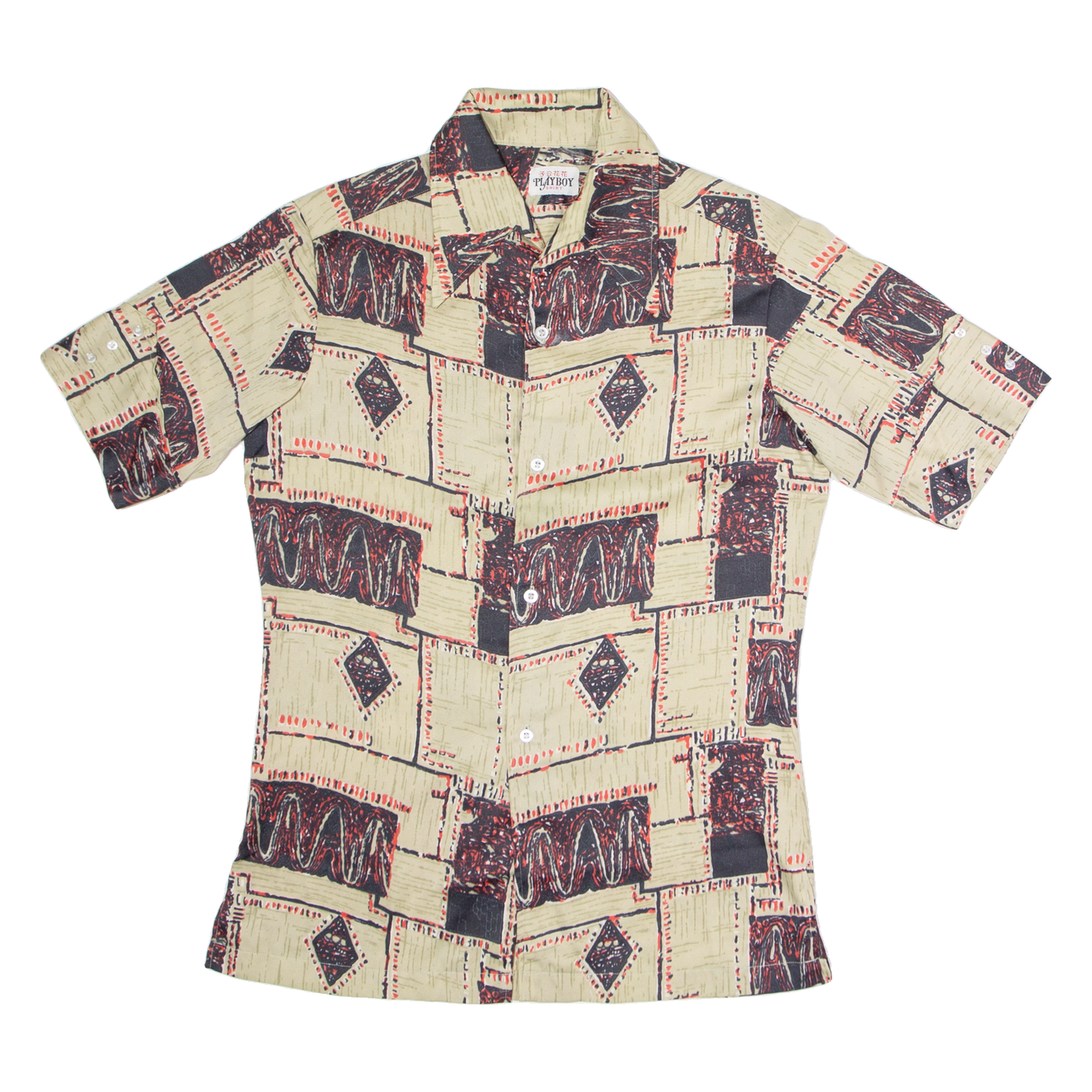 Buy PLAYBOY Womens Shirt Brown Geometric S Refurbished - $18.19 PLAYBOY Womens Shirt Brown Geometric S Refurbished - N/A refurbished available on Cerqular