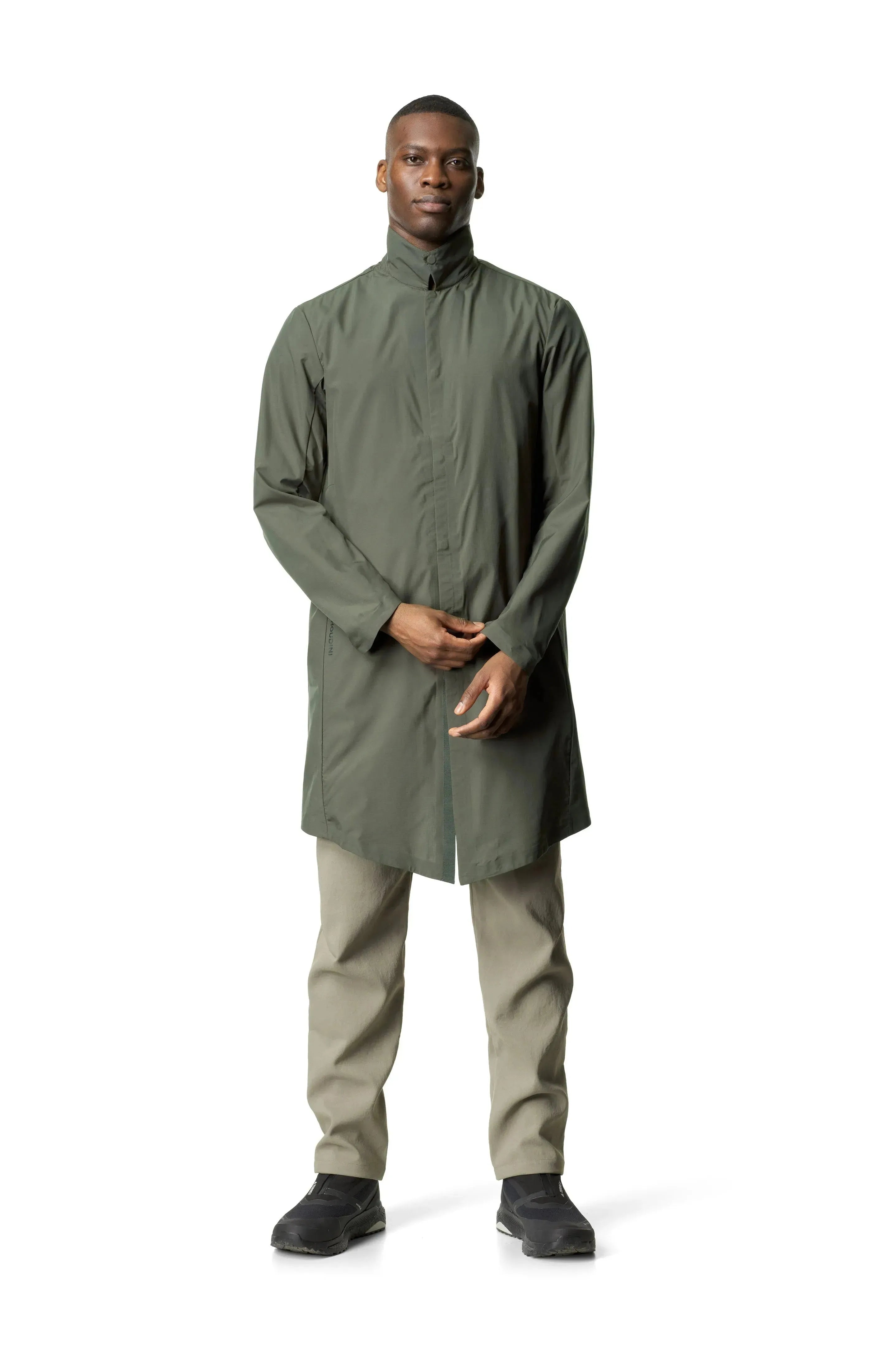 M's Nomad Parka | Color: baremark green | Size: XL Refurbished - Houdini Sportswear refurbished available on Cerqular