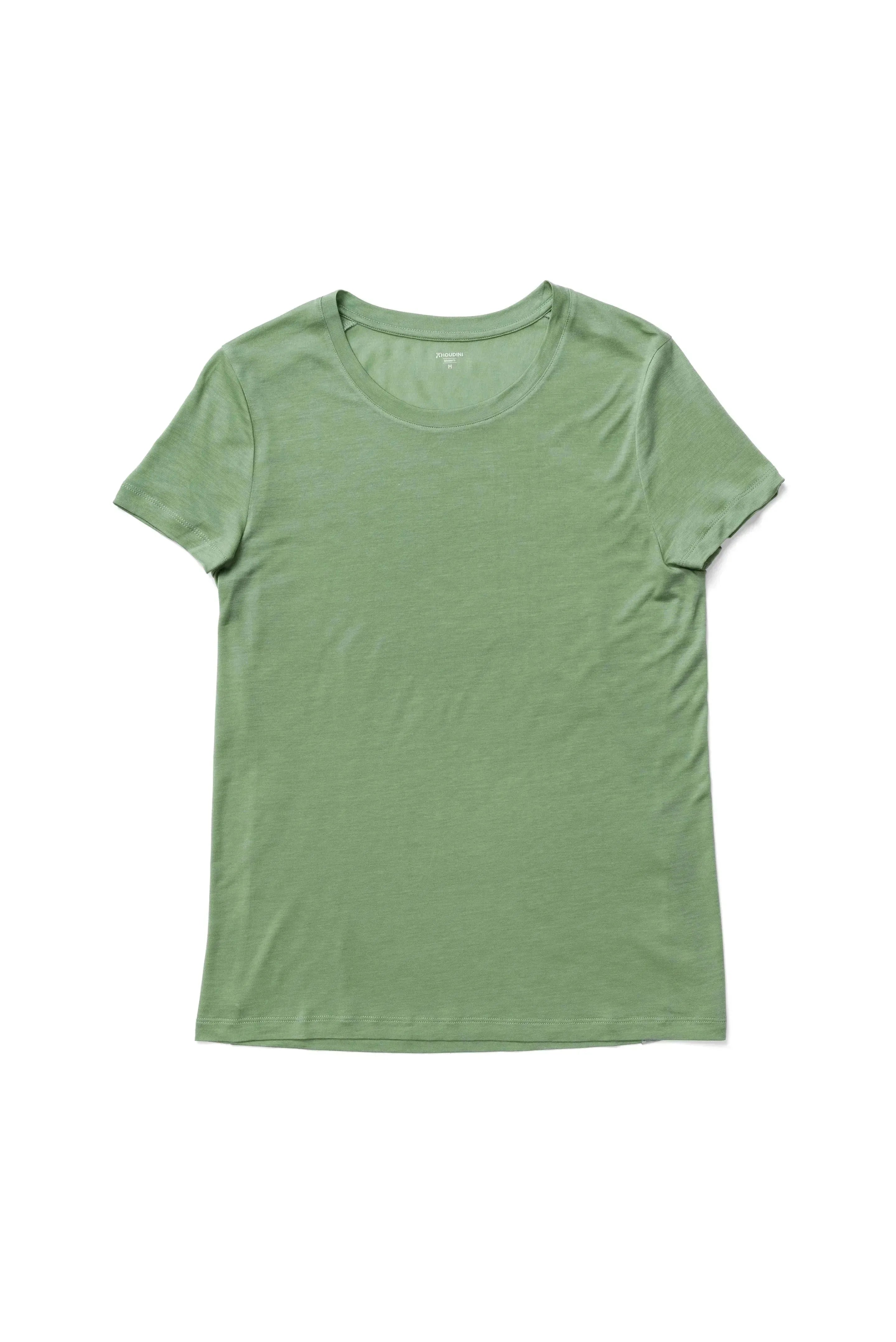W's Tree Tee | Color: Ginkgo Green | Size: L Refurbished - Houdini Sportswear refurbished available on Cerqular