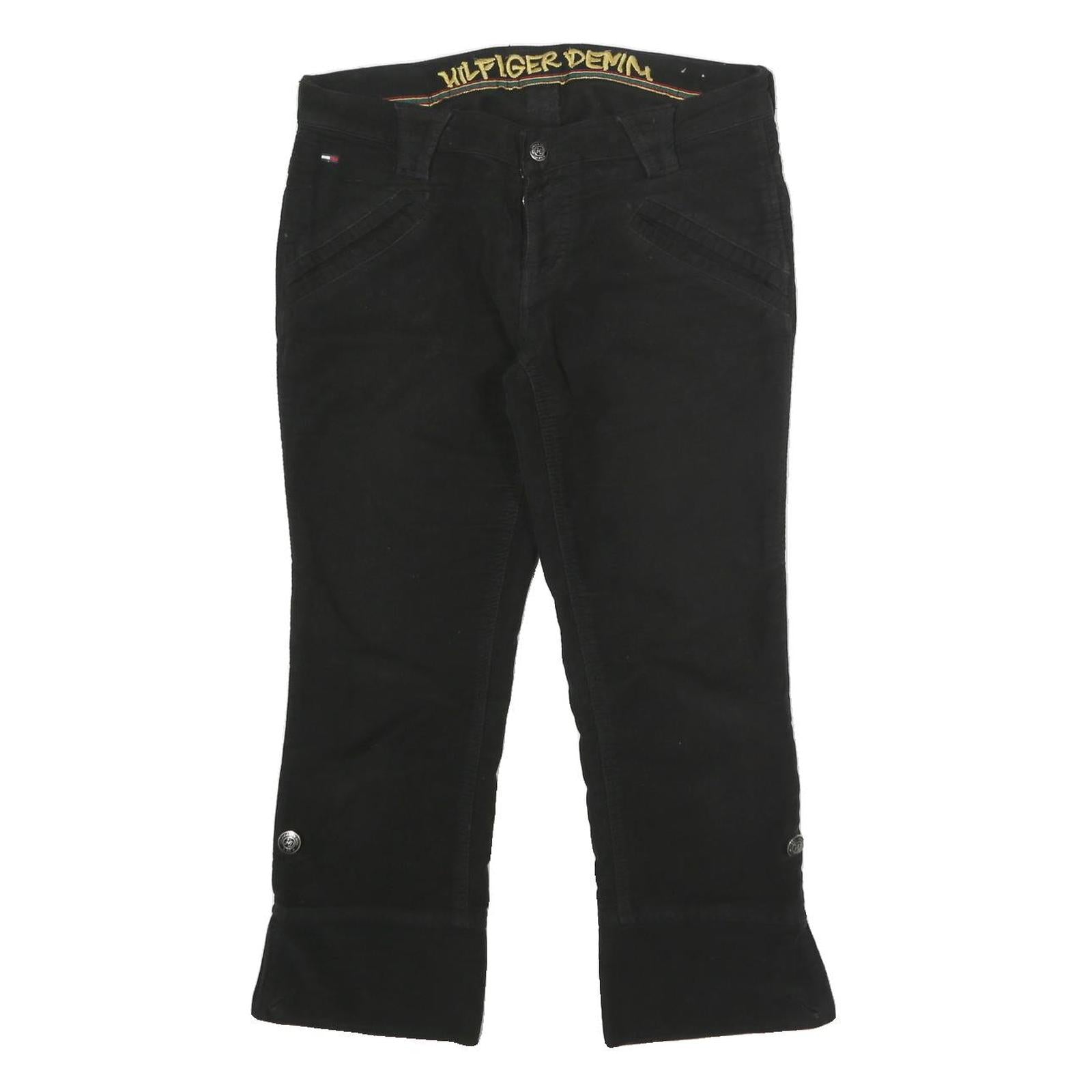 Buy TOMMY HILFIGER Womens Cotton Blend Black Regular Straight Trousers W30 L23 Refurbished - $41.59 TOMMY HILFIGER Womens Cotton Blend Black Regular Straight Trousers W30 L23 Refurbished - N/A refurbished available on Cerqular