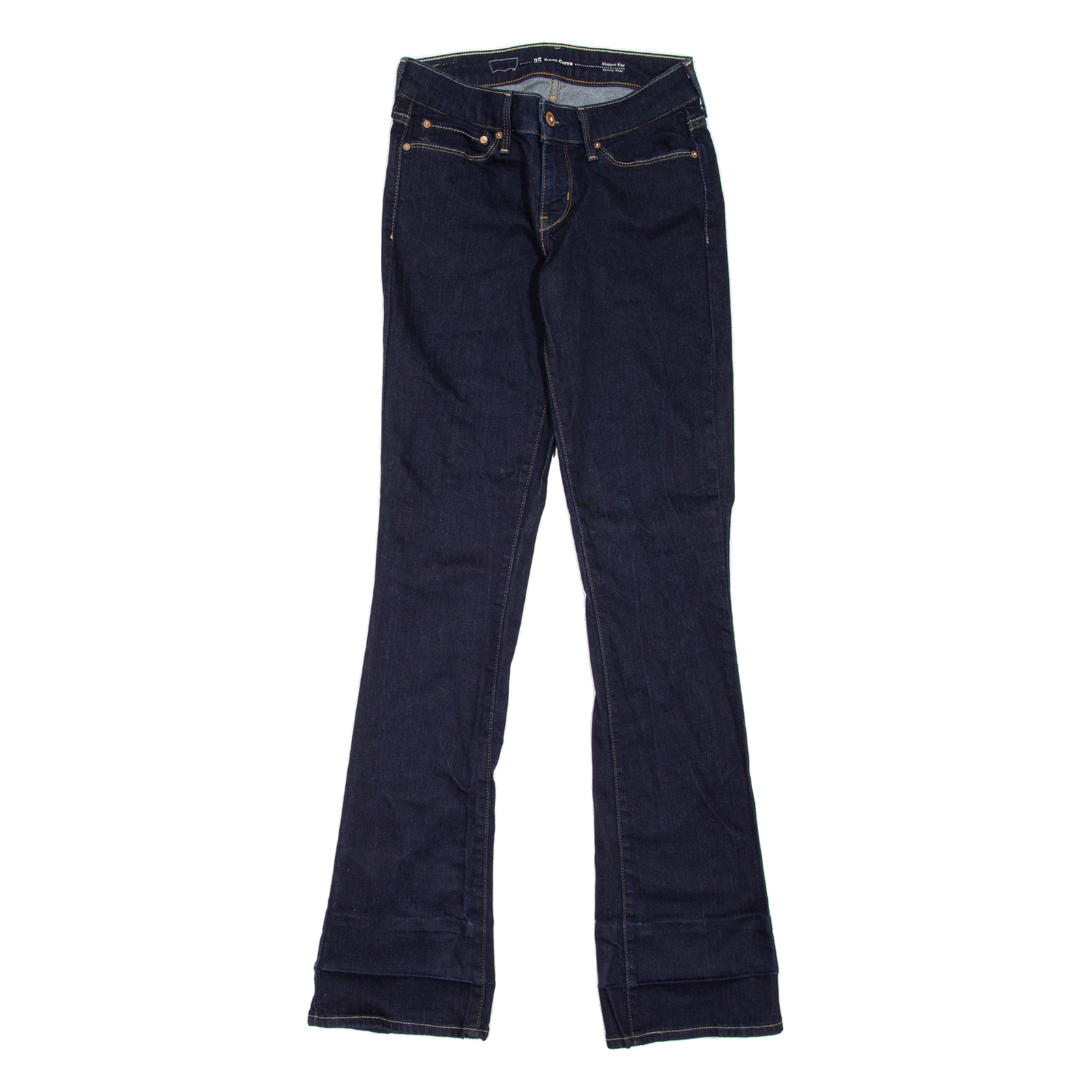 LEVI'S Modern Rise Womens Jeans Blue Slim Bootcut W25 L32 Refurbished - N/A refurbished available on Cerqular