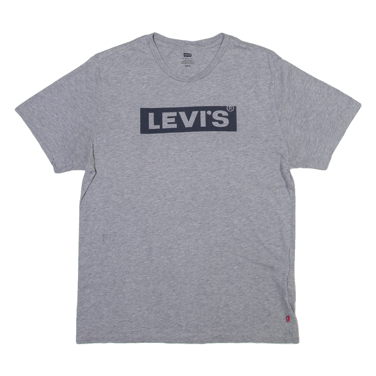 LEVI'S Mens T-Shirt Grey M Refurbished - N/A refurbished available on Cerqular
