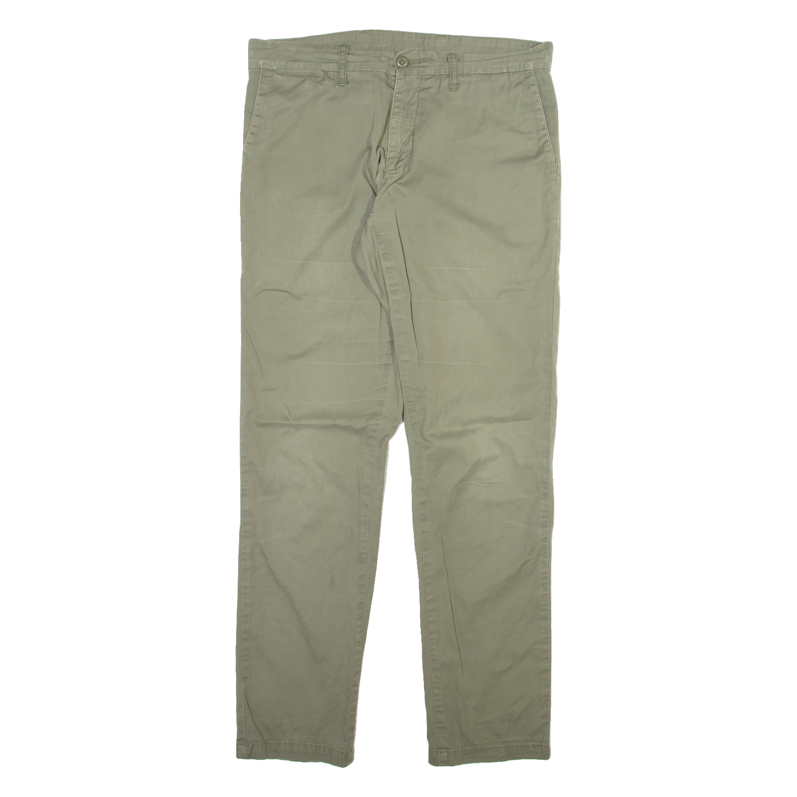 CARHARTT Mens Trousers Grey Slim Straight W32 L32 Refurbished - N/A refurbished available on Cerqular