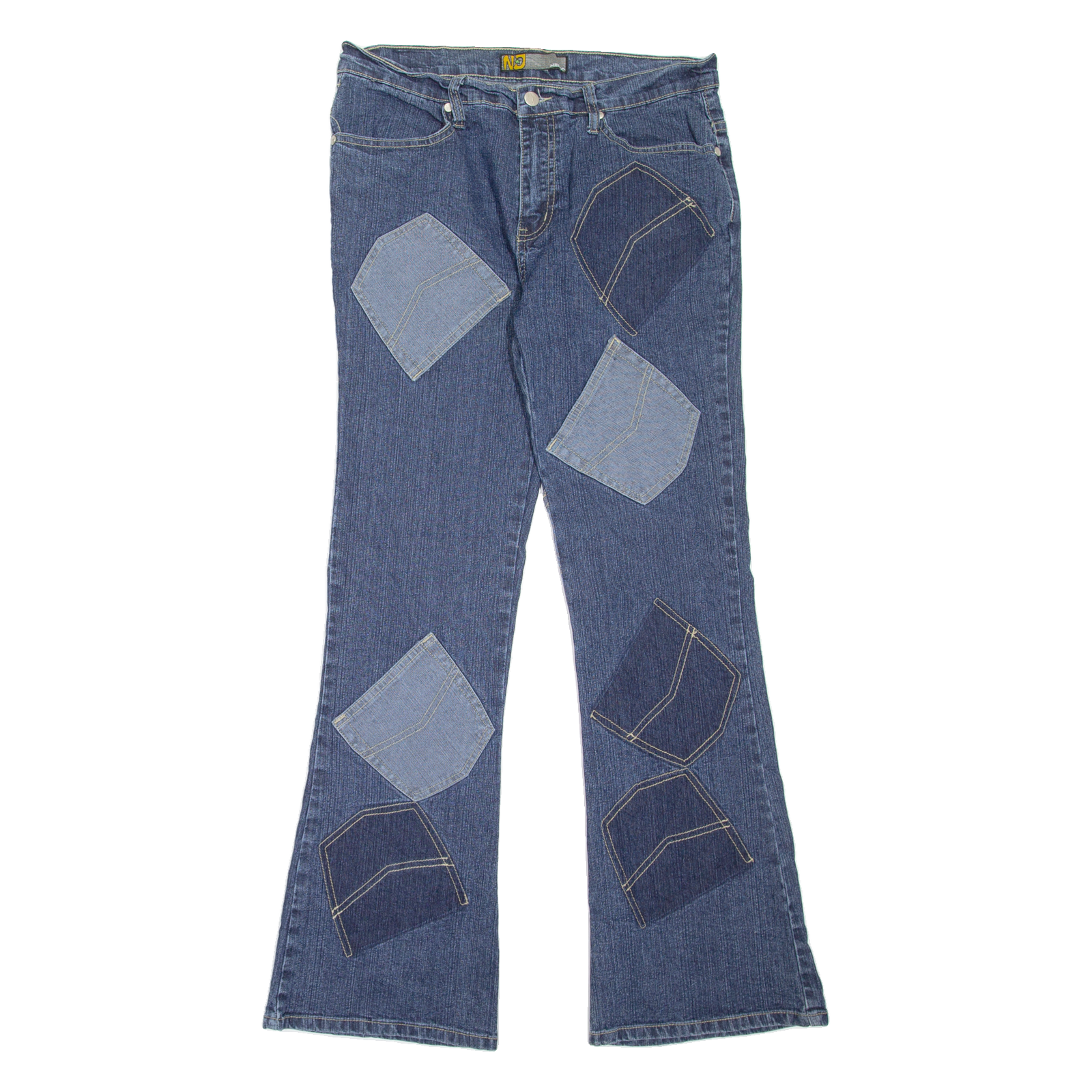 NO Womens Jeans Blue Regular Bootcut W30 L31 Refurbished - N/A refurbished available on Cerqular