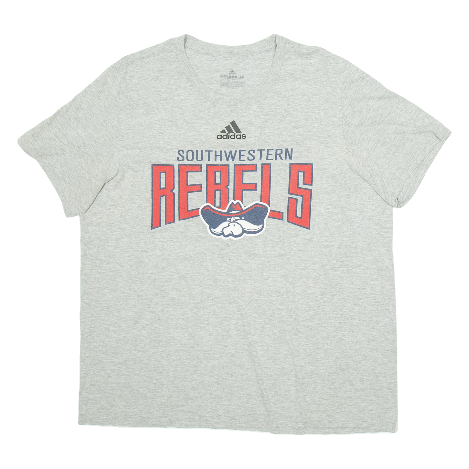 ADIDAS Southwestern Rebels Mens T-Shirt Grey USA XL Refurbished - N/A refurbished available on Cerqular