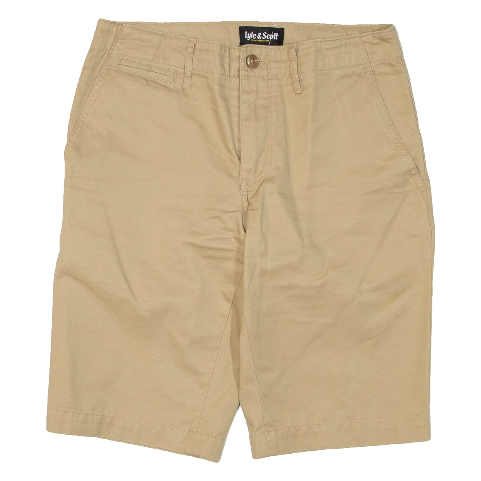 LYLE & SCOTT Mens Chino Shorts Beige M W30 Refurbished - N/A refurbished available on Cerqular