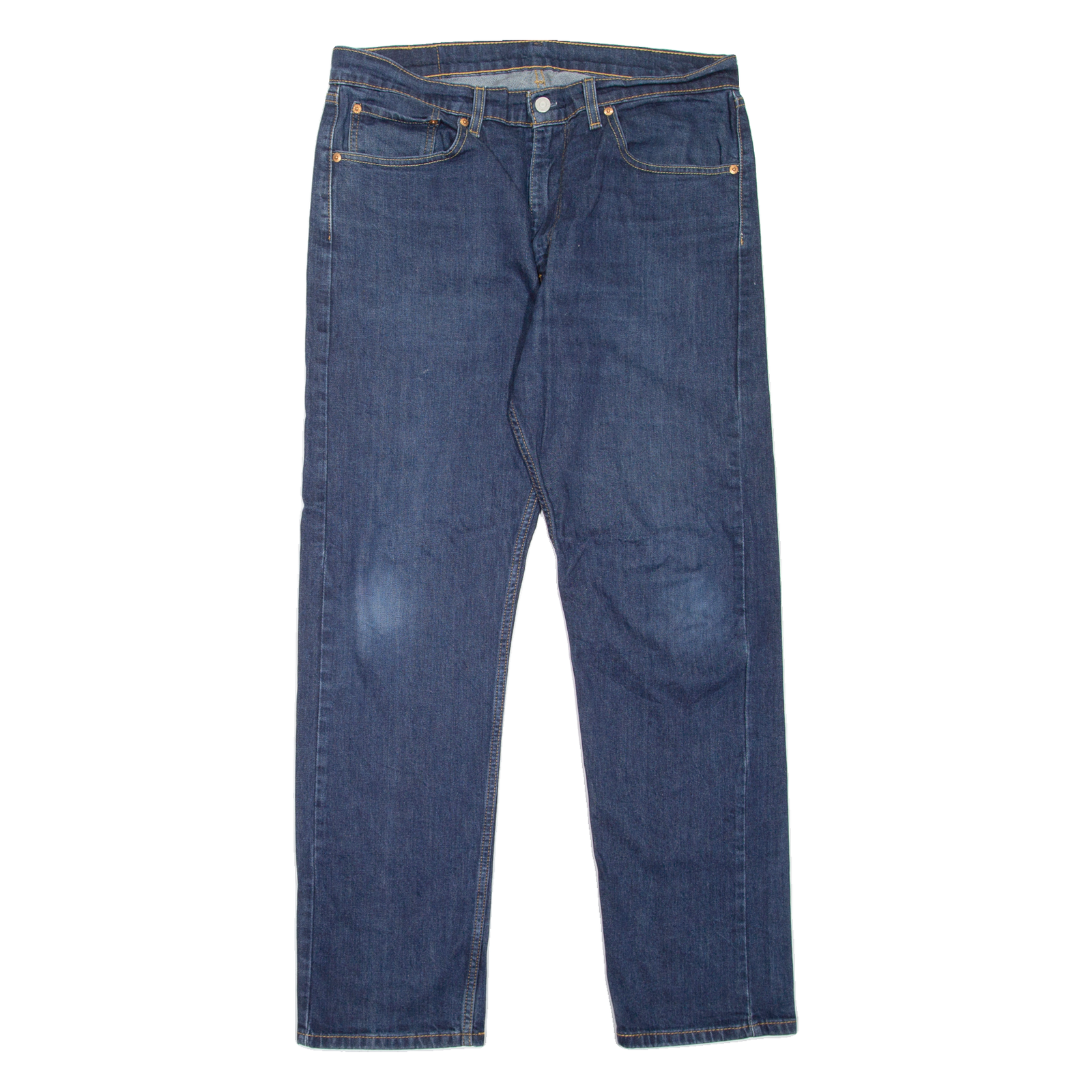 LEVI'S 505 Jeans Mens Blue Regular Straight W36 L32 Refurbished - N/A refurbished available on Cerqular